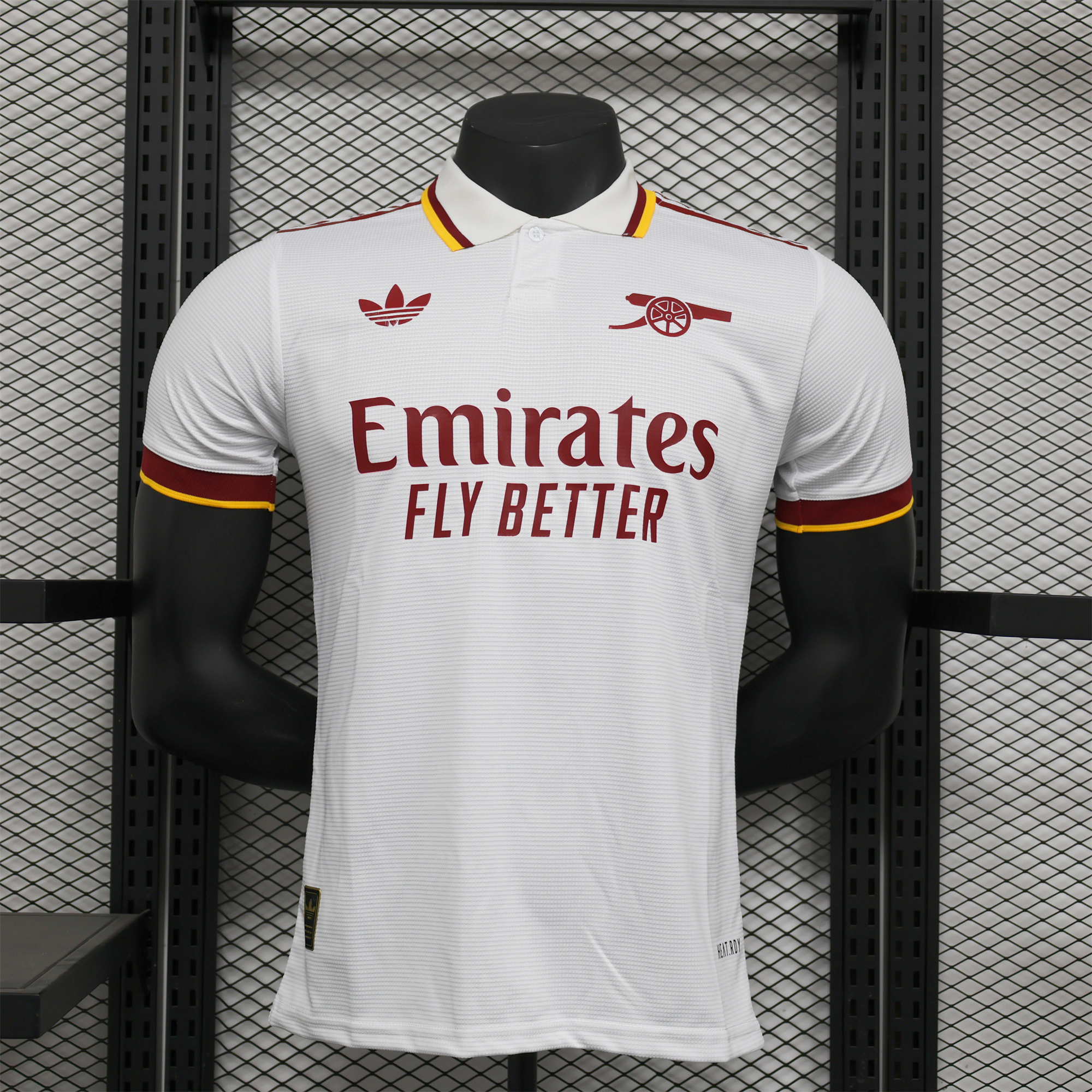 Arsenal 24-25 White Special Edition Polo Jersey - Player Version - ManixJersey