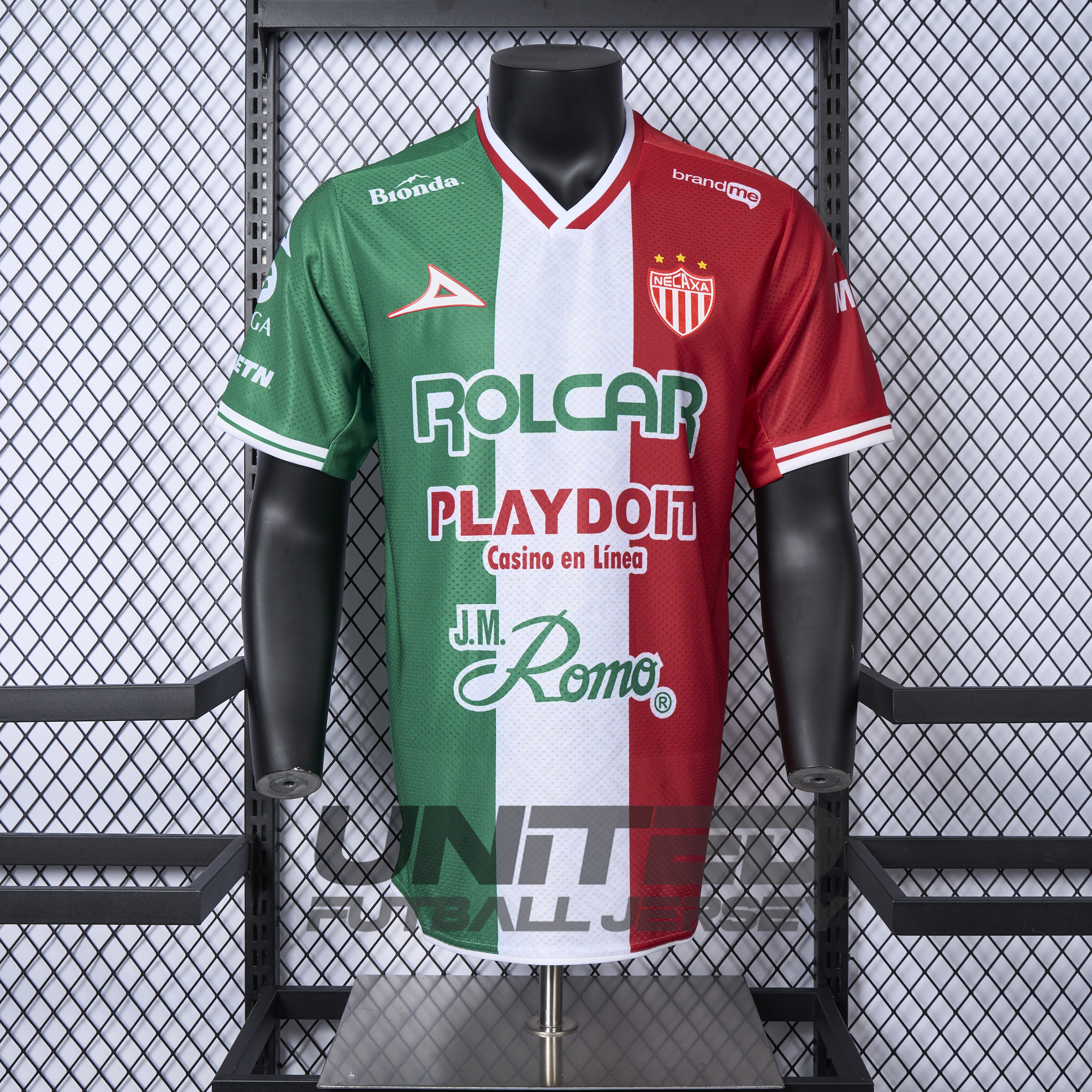 Club Necaxa 24-25 Cup Jersey - Player Version - ManixJersey