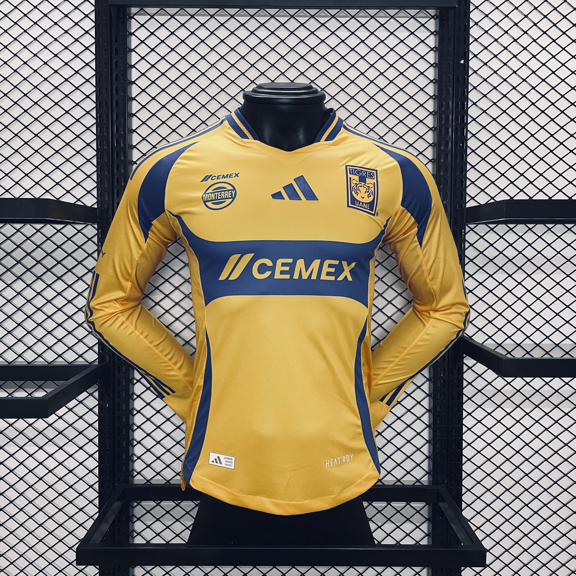 Tigres UANL 24-25 Home Long Sleeves Jersey - Player Version - ManixJersey