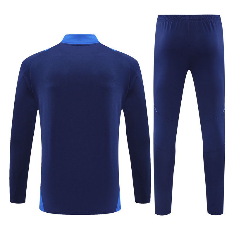 Al Nassr Riyadh Victory 24-25 Long Sleeve Training Set - Royal Blue - ManixJersey