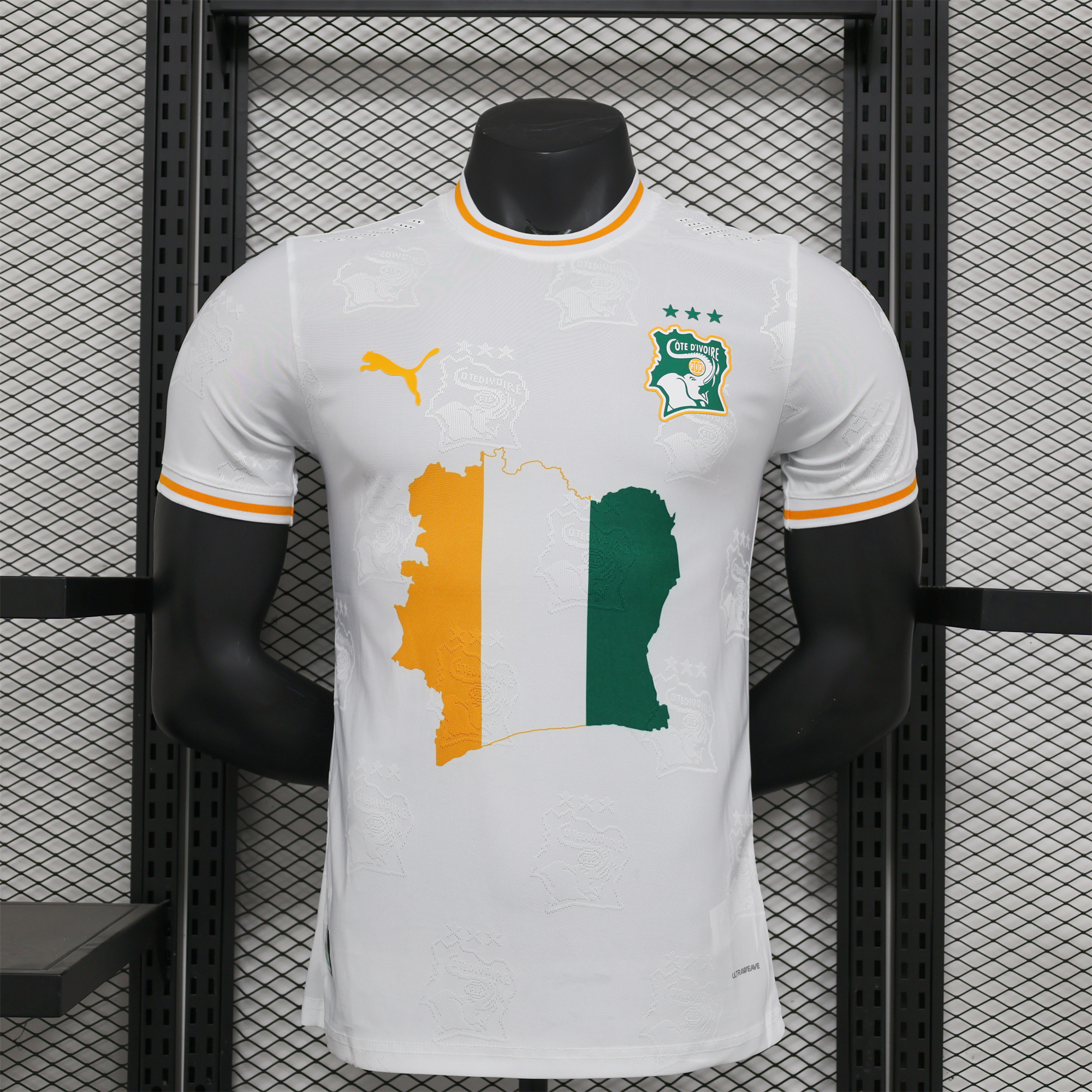Ivory Coast 2024 White Special Edition Jersey - Player Version - ManixJersey