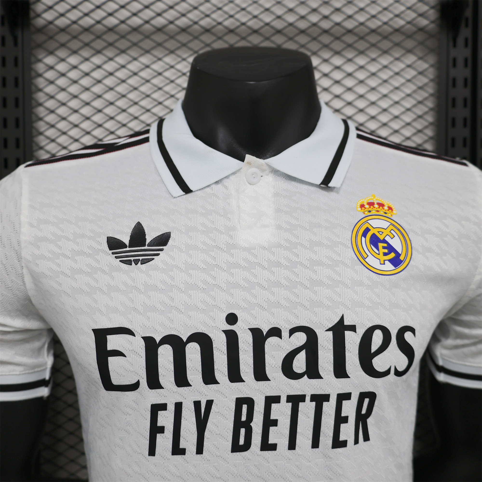 Real Madrid 24-25 Originals White POLO Jersey - Player Version - ManixJersey
