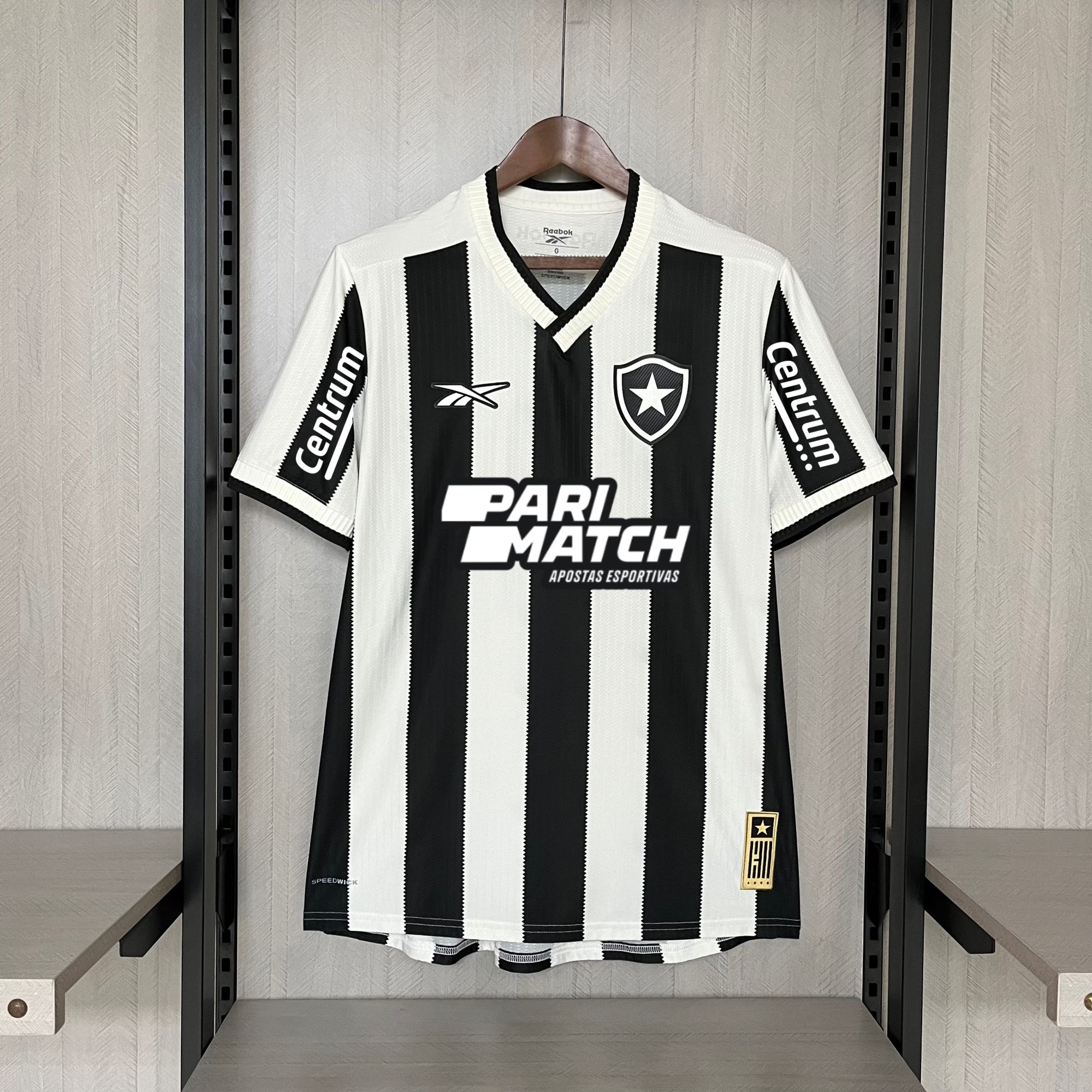 Botafogo 2024 Home Jersey with Sponsors - Fans Version - ManixJersey