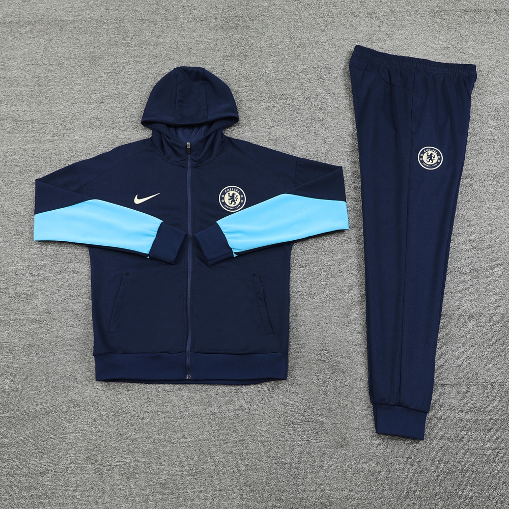 C.H.E.L.S.E.A 24-25 Jacket Training Tracksuit - Deep Blue - ManixJersey