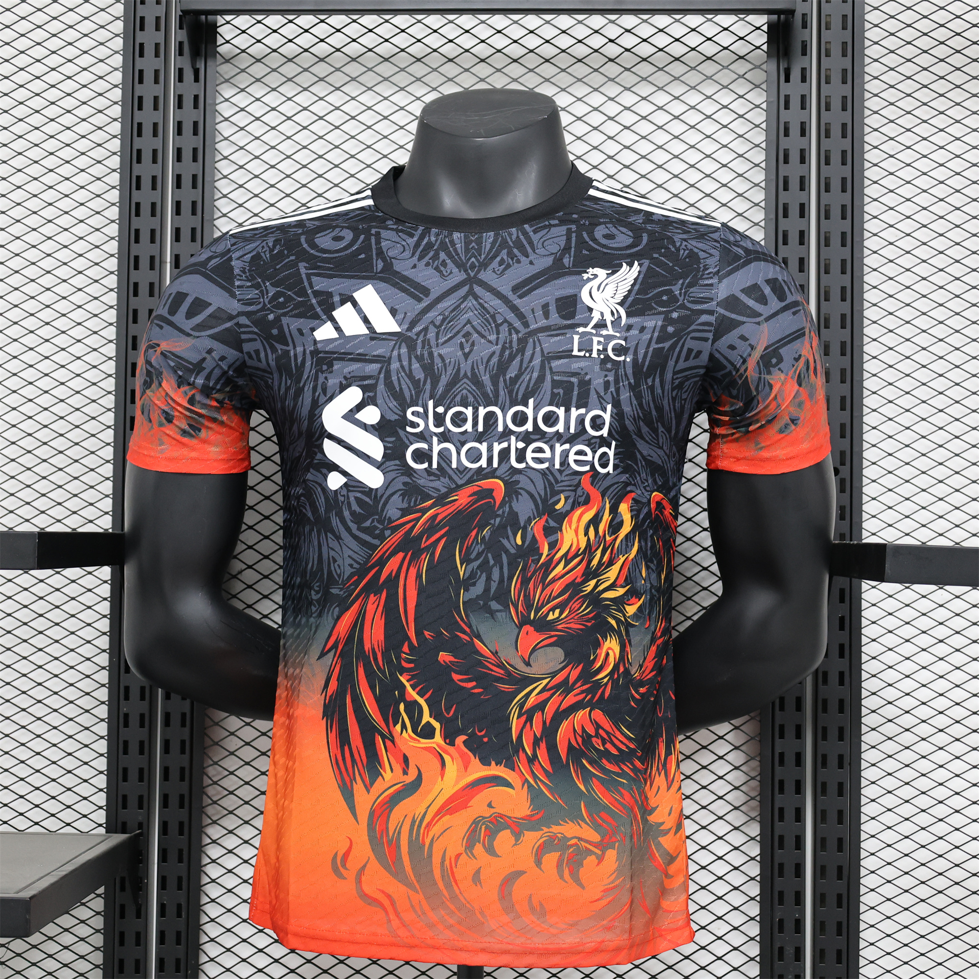 Liver.pool 24-25 Red Fire Phoenix Special Edition Jersey - Player Version - ManixJersey