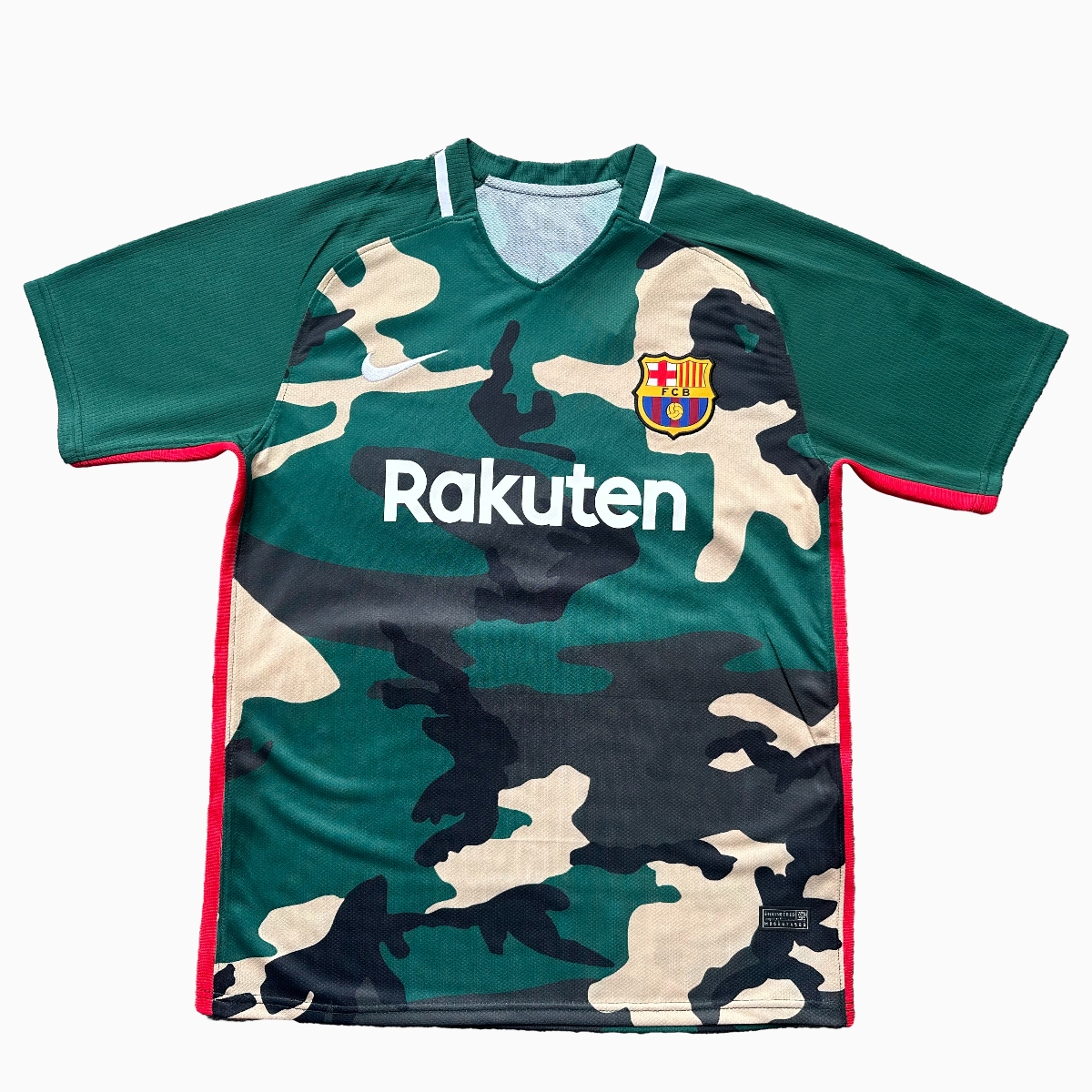 B.A.R.S.A 24-25 Green Camouflage Style Training Jersey - Fans Version - ManixJersey