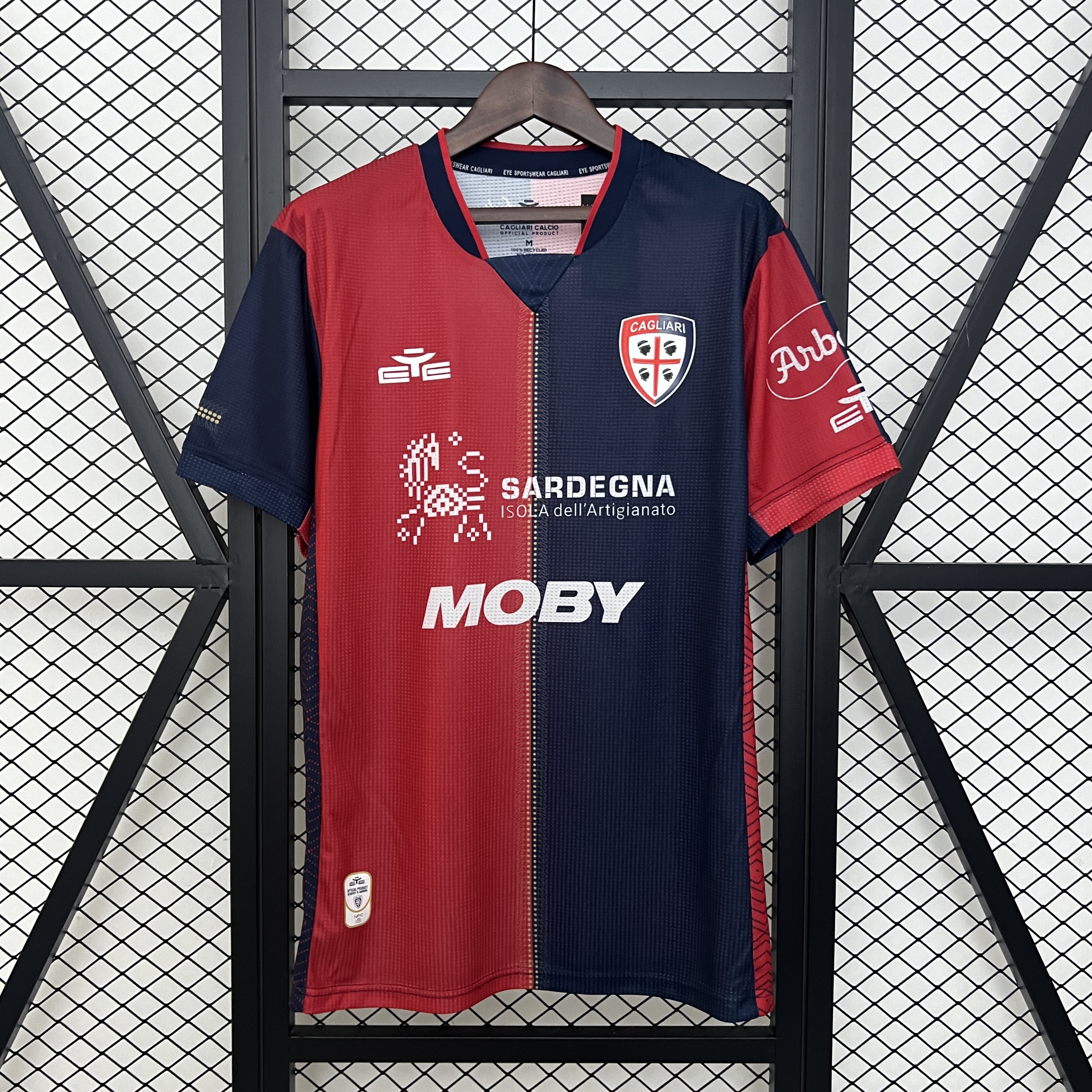 Cagliari Calcio 24-25 Home Jersey - Fans Version - ManixJersey