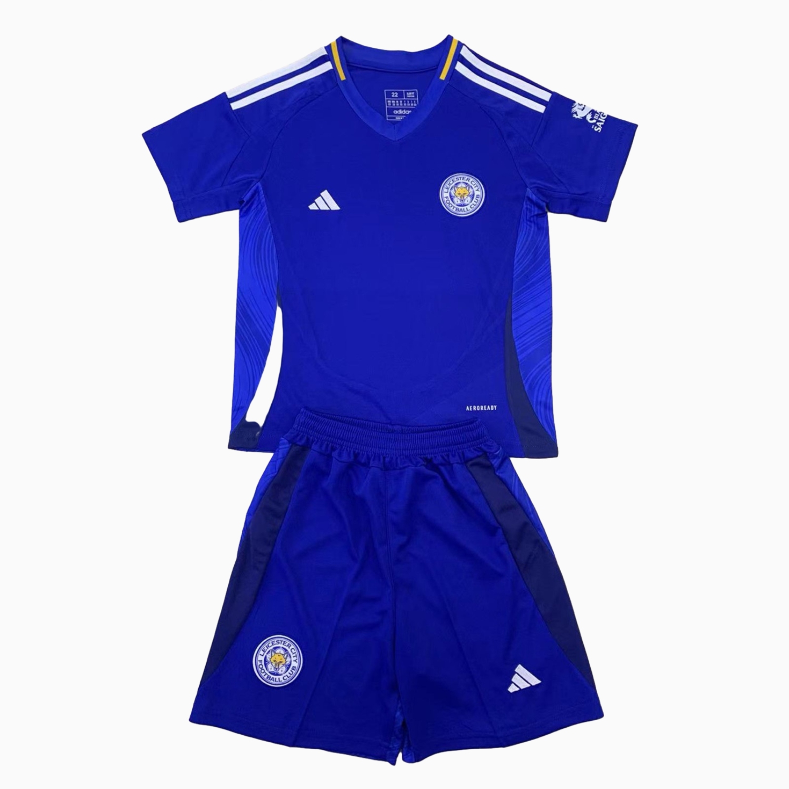 Leicester City 24-25 Home Kids Kit - ManixJersey