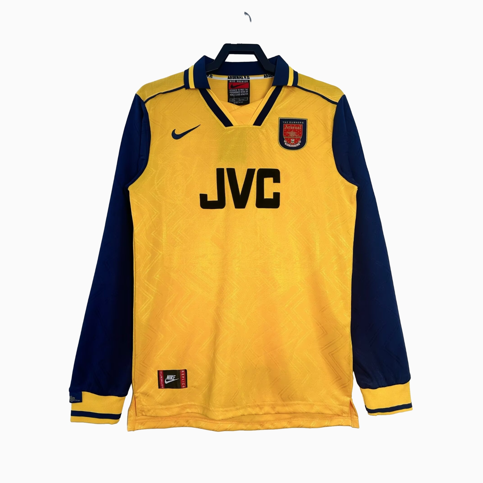 Retro Arsenal 1996-97 Away Long Sleeves Jersey - ManixJersey