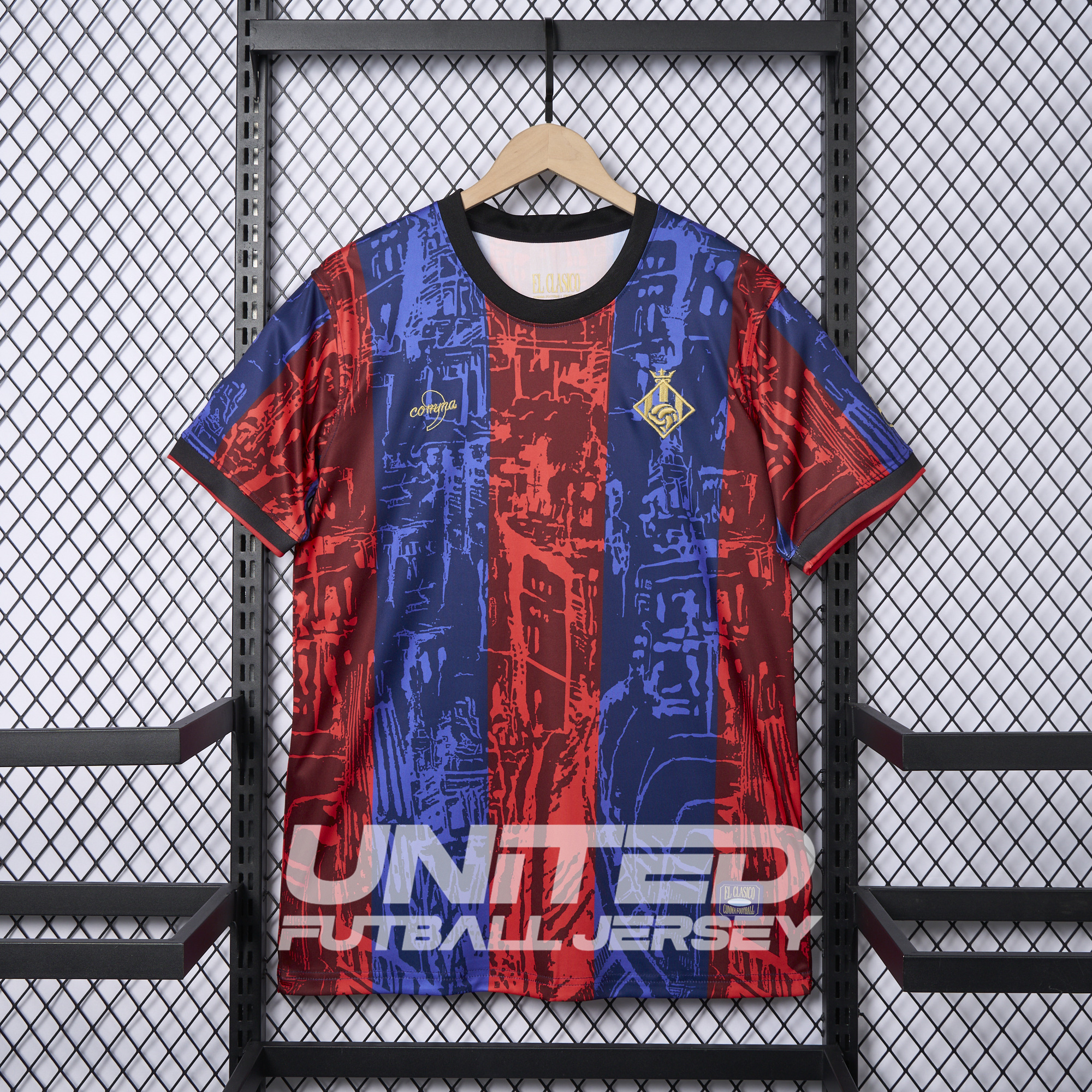 B.A.R.S.A 2024-25 COMMA Messi Jersey - Fans Version - ManixJersey