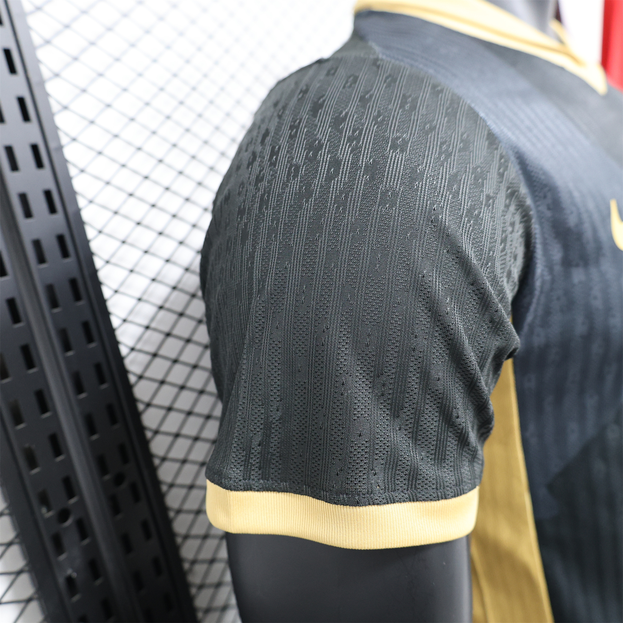 B.A.R.S.A 24-25 Black Gold Special Edition Jersey - Player Version - ManixJersey