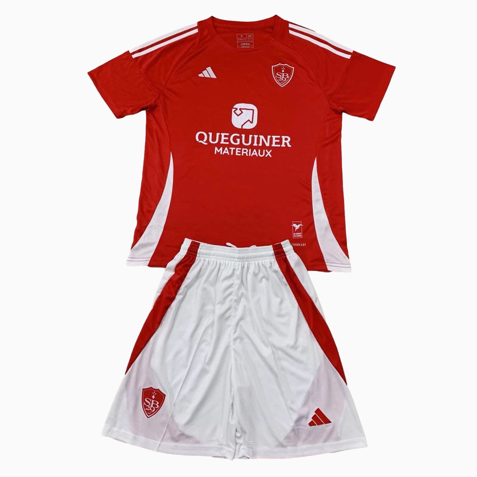 Stade Brestois 24-25 Home Kids Kit - ManixJersey