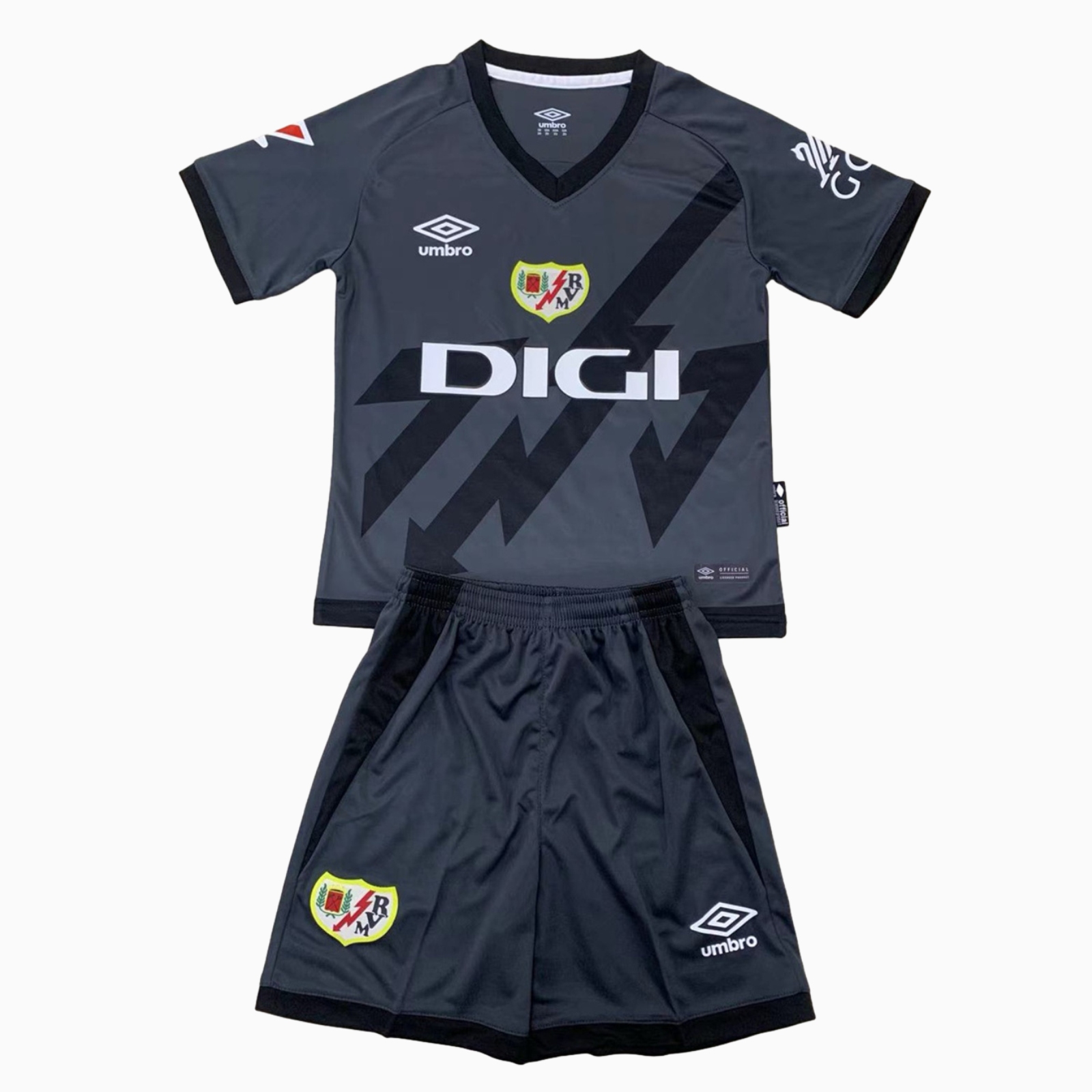 Rayo Vallecano 24-25 Third Men's Adult Jersey Set - Fans Version - ManixJersey