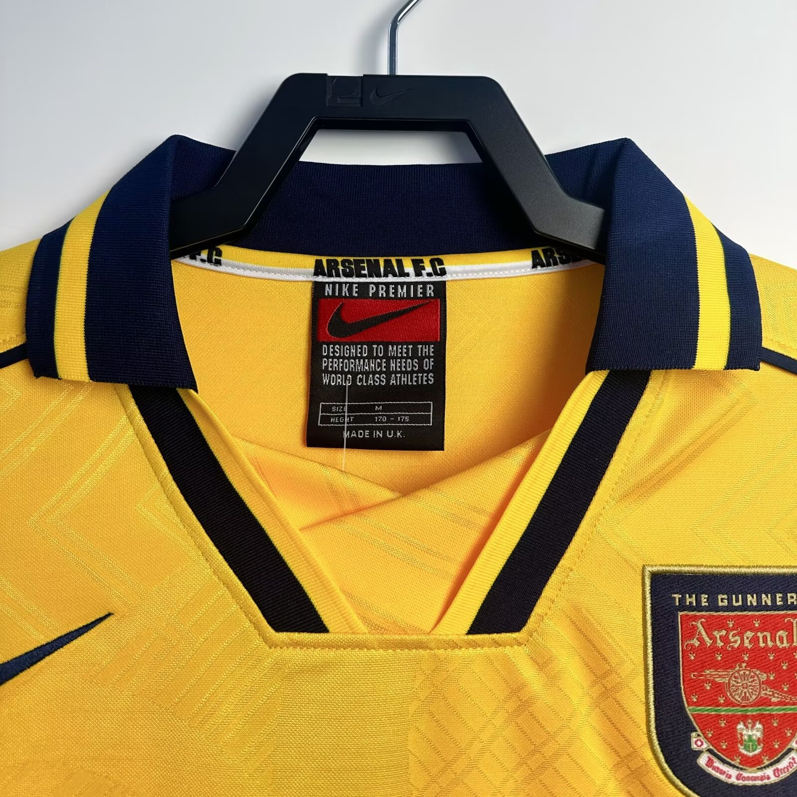 Retro Arsenal 1996-97 Away Long Sleeves Jersey - ManixJersey