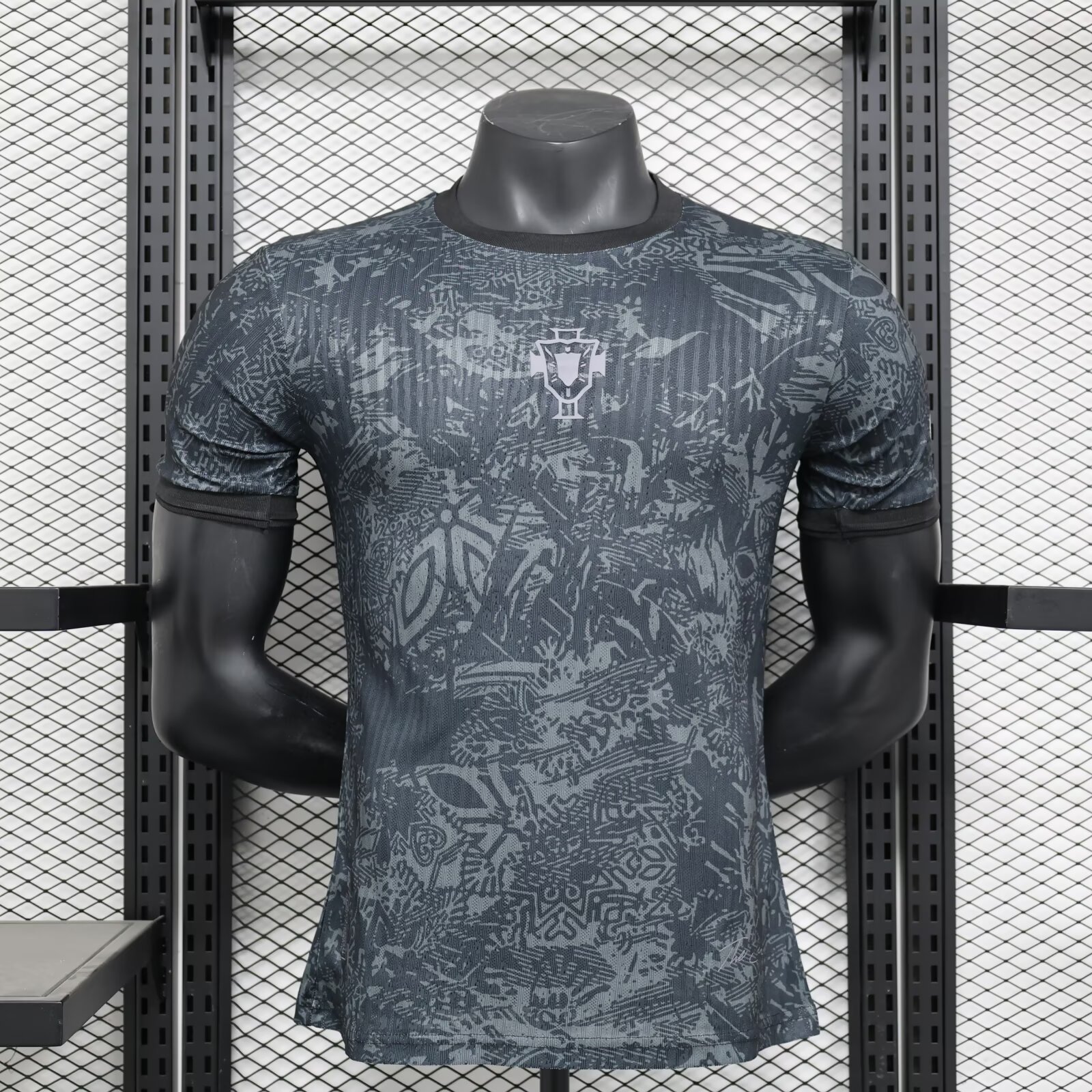 Portugal 2024-25 COMMA C.Ronaldo Black Special Edition Jersey - Player Version - ManixJersey