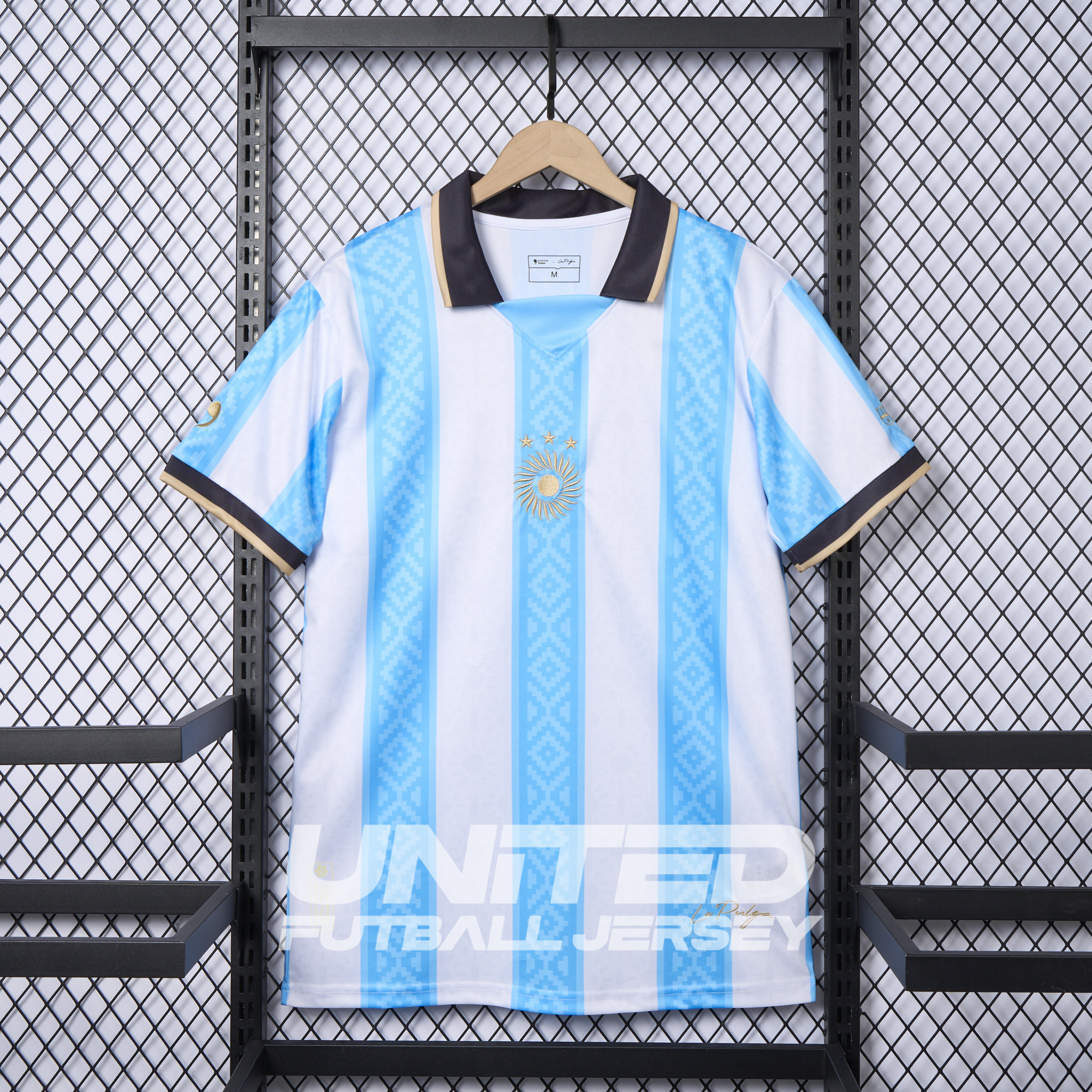 Argentina 2024-25 COMMA Messi Jersey - Fans Version - ManixJersey