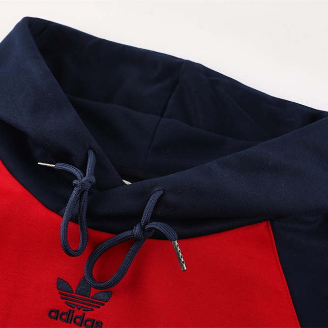 Arsenal 24-25 Originals LFSTLR Training Hoodie Set - Red Hoodie and Deep Blue Pants - ManixJersey