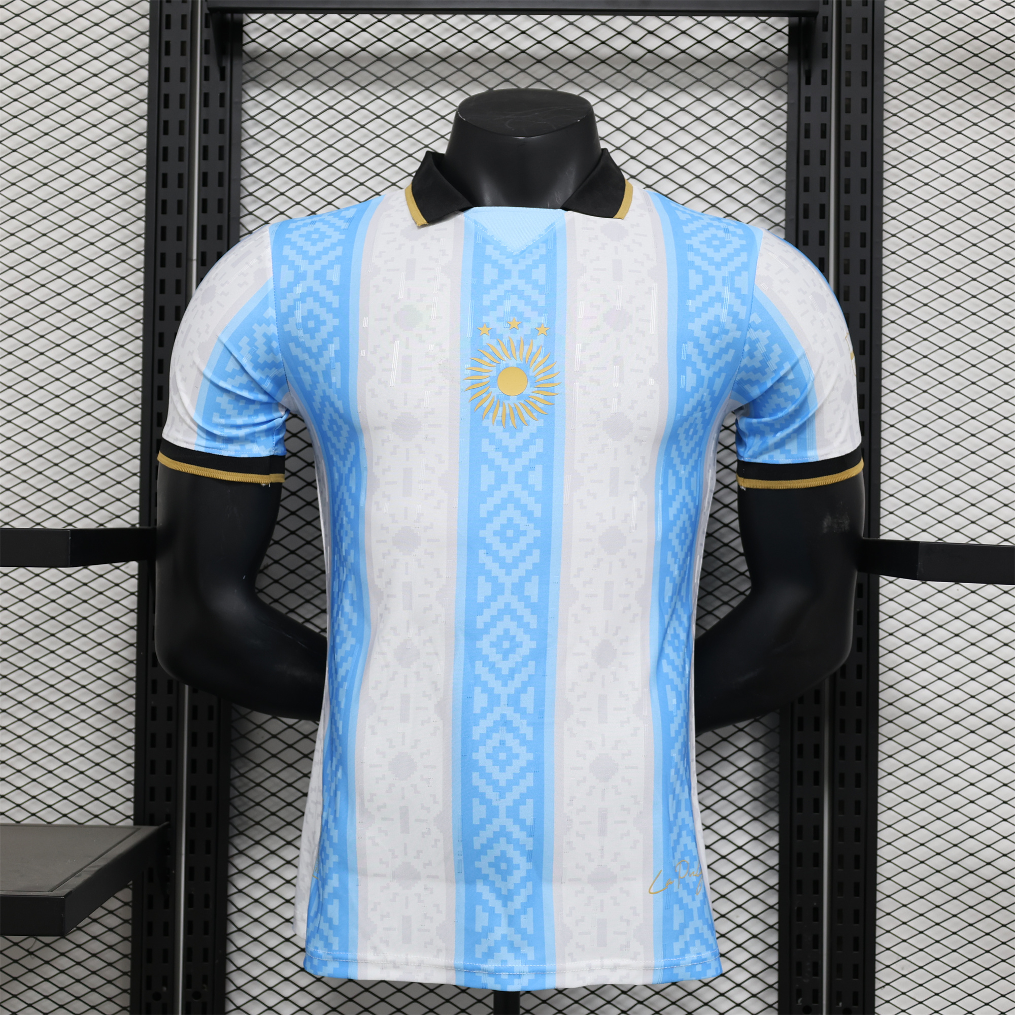 Argentina 2024-25 COMMA Messi Jersey - Player Version - ManixJersey