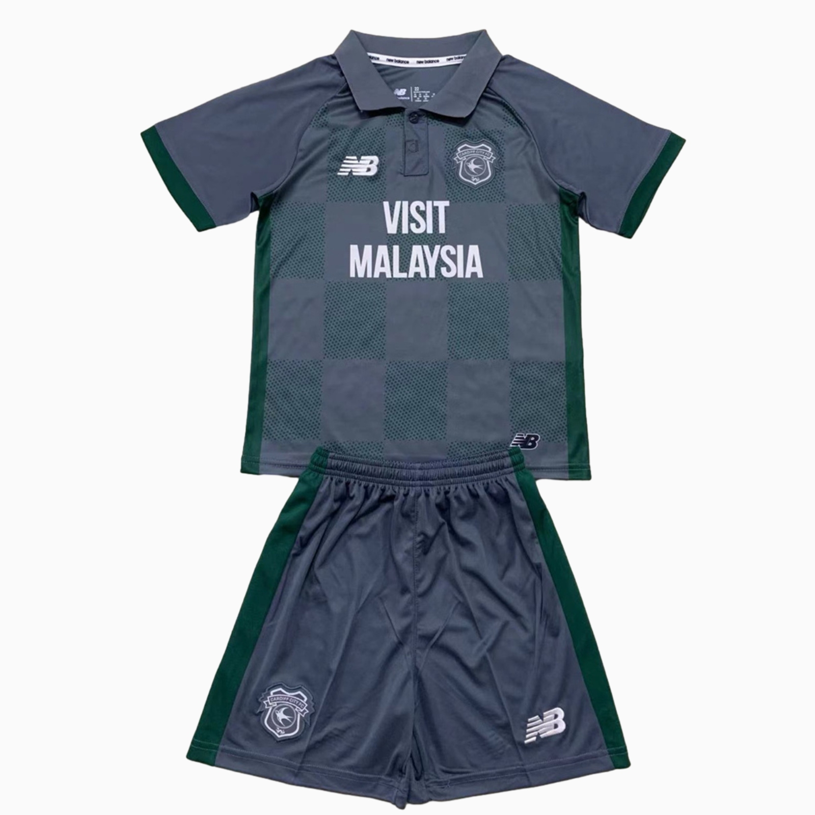 Cardiff City 24-25 Away Kids Kit - ManixJersey