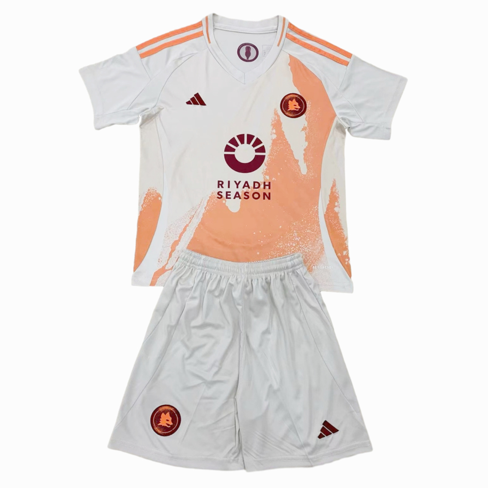 AS Roma 24-25 Away Kids Kit - ManixJersey