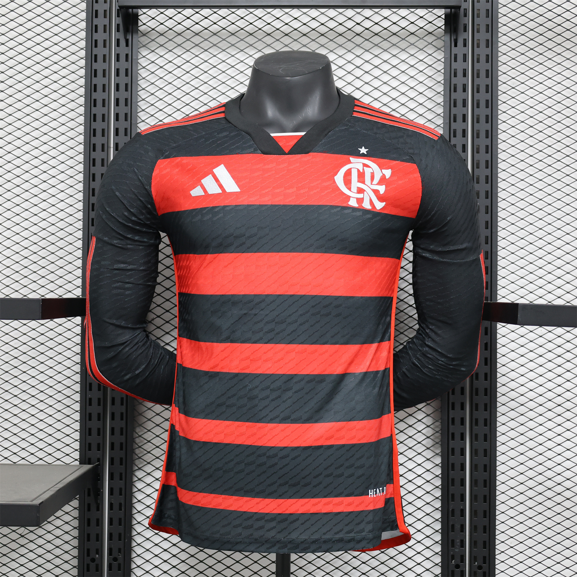 Flamengo 2024 Home Long Sleeve Jersey - Player Version - ManixJersey