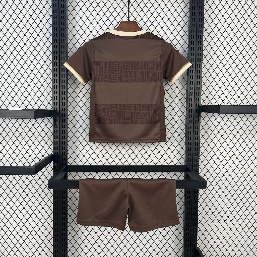 Flamengo 2024 Black November Kids Kit - ManixJersey