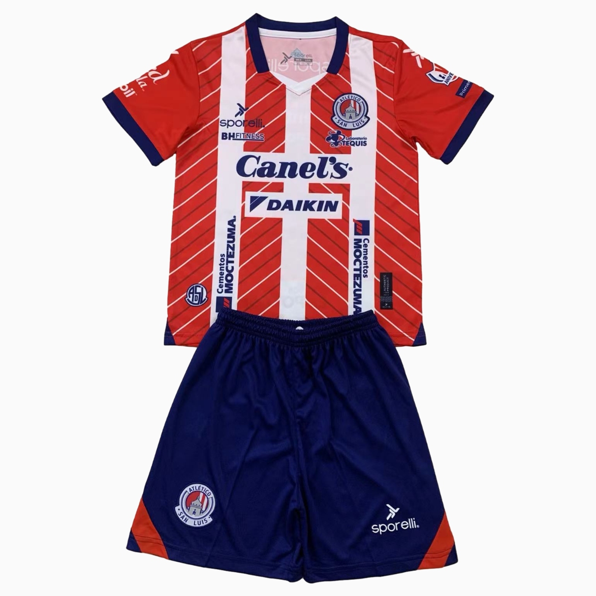 Atlético San Luis 24-25 Home Kids Kit - ManixJersey