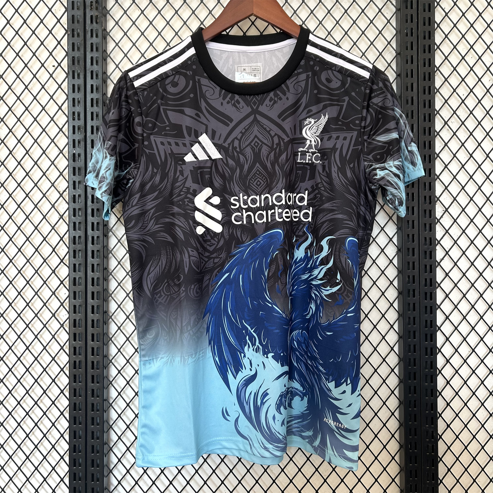 Liver.pool 24-25 Blue Fire Phoenix Special Edition Jersey - Fans Version - ManixJersey