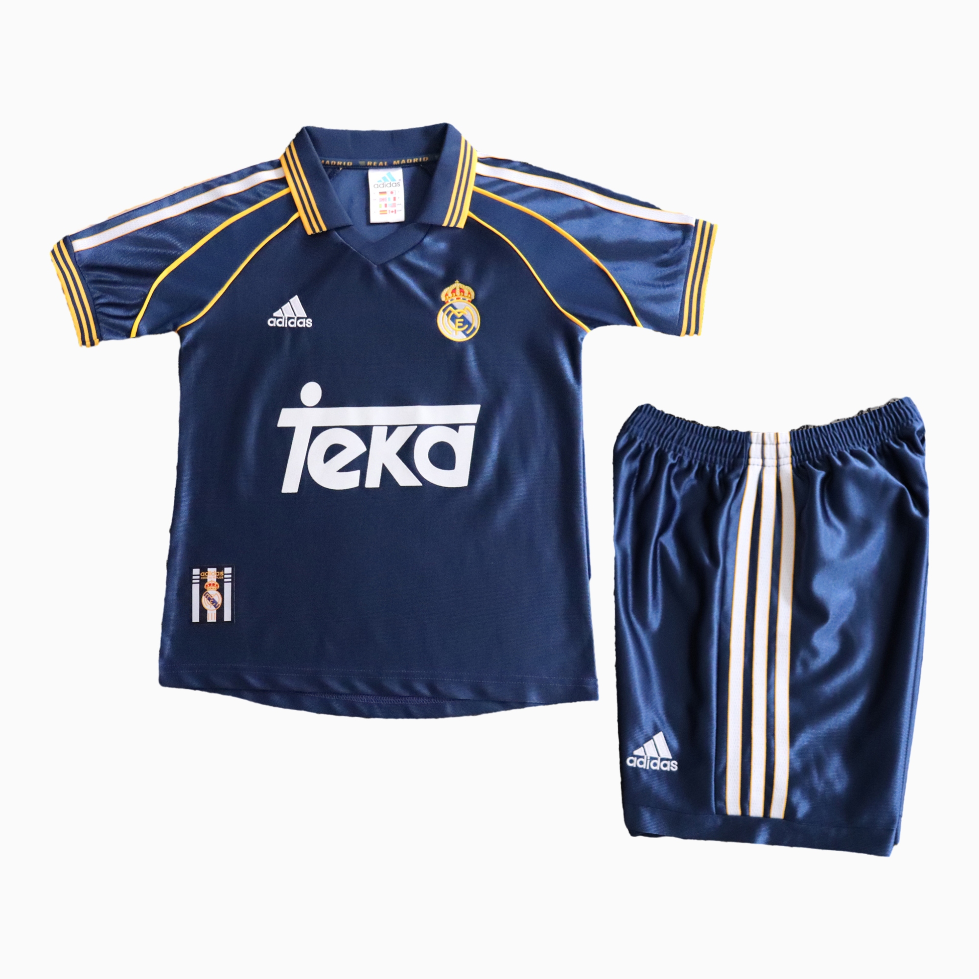 Retro Real Madrid 1998-00 Third Kids Kit - ManixJersey
