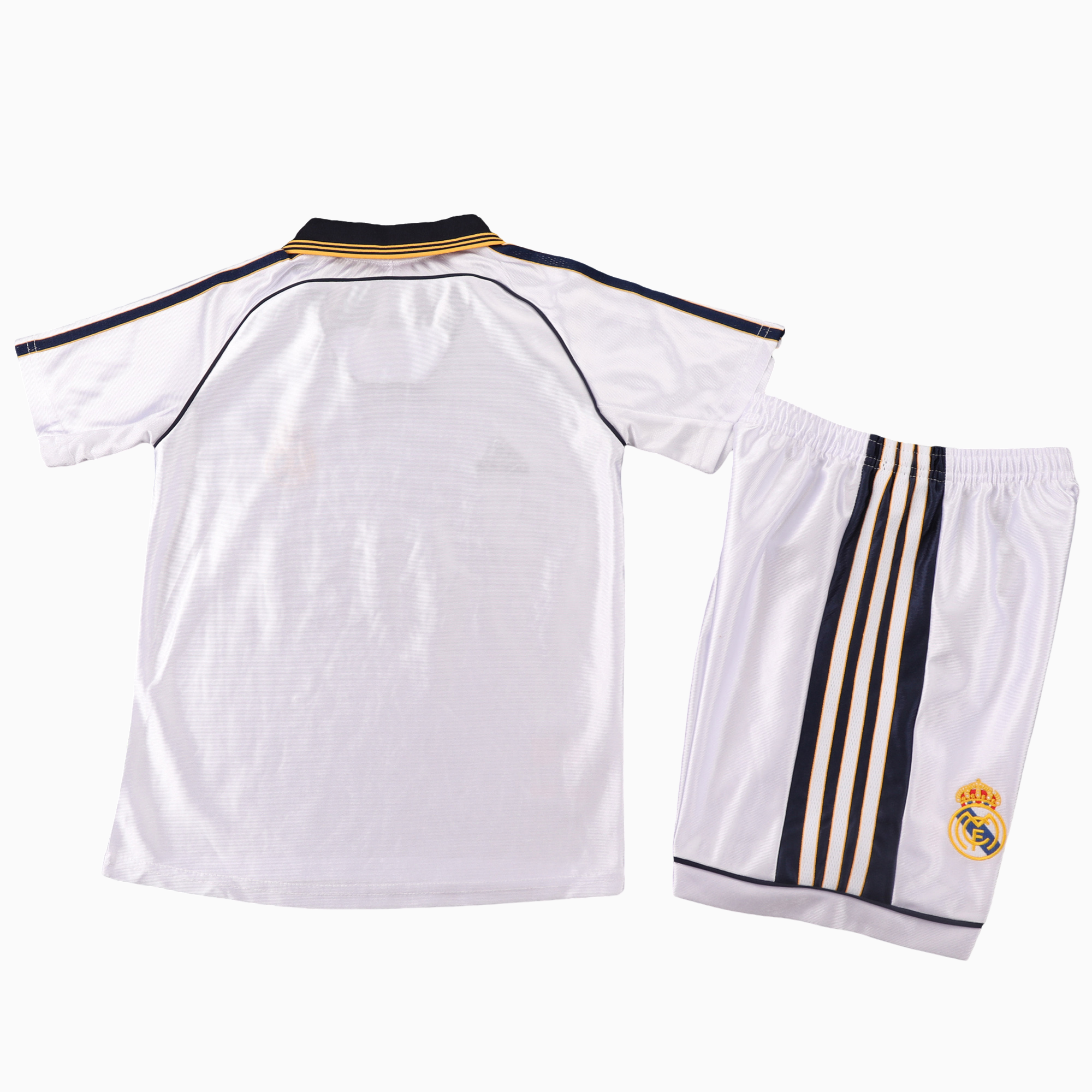 Retro Real Madrid 1998-00 Home Kids Kit - ManixJersey