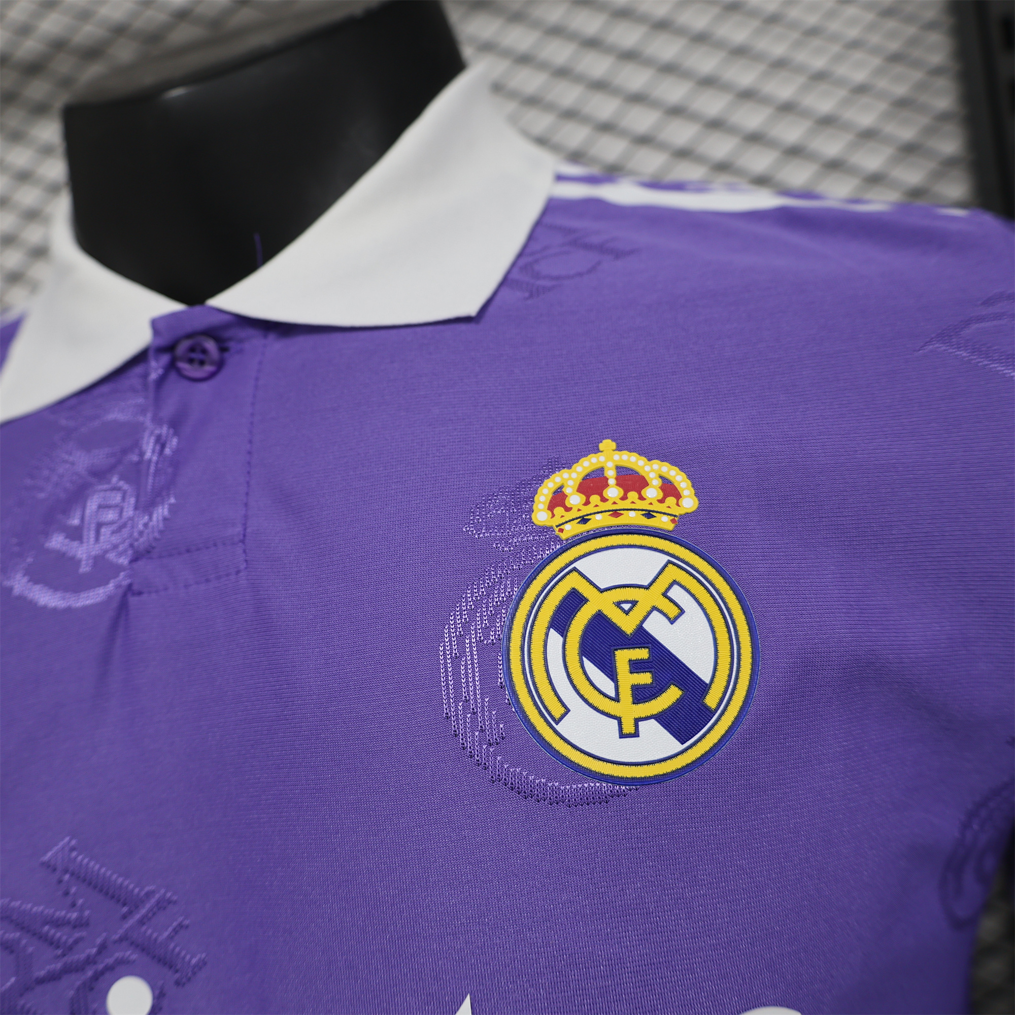 Real Madrid 24-25 Purple LOGO Special Edition Jersey - Player Version - ManixJersey
