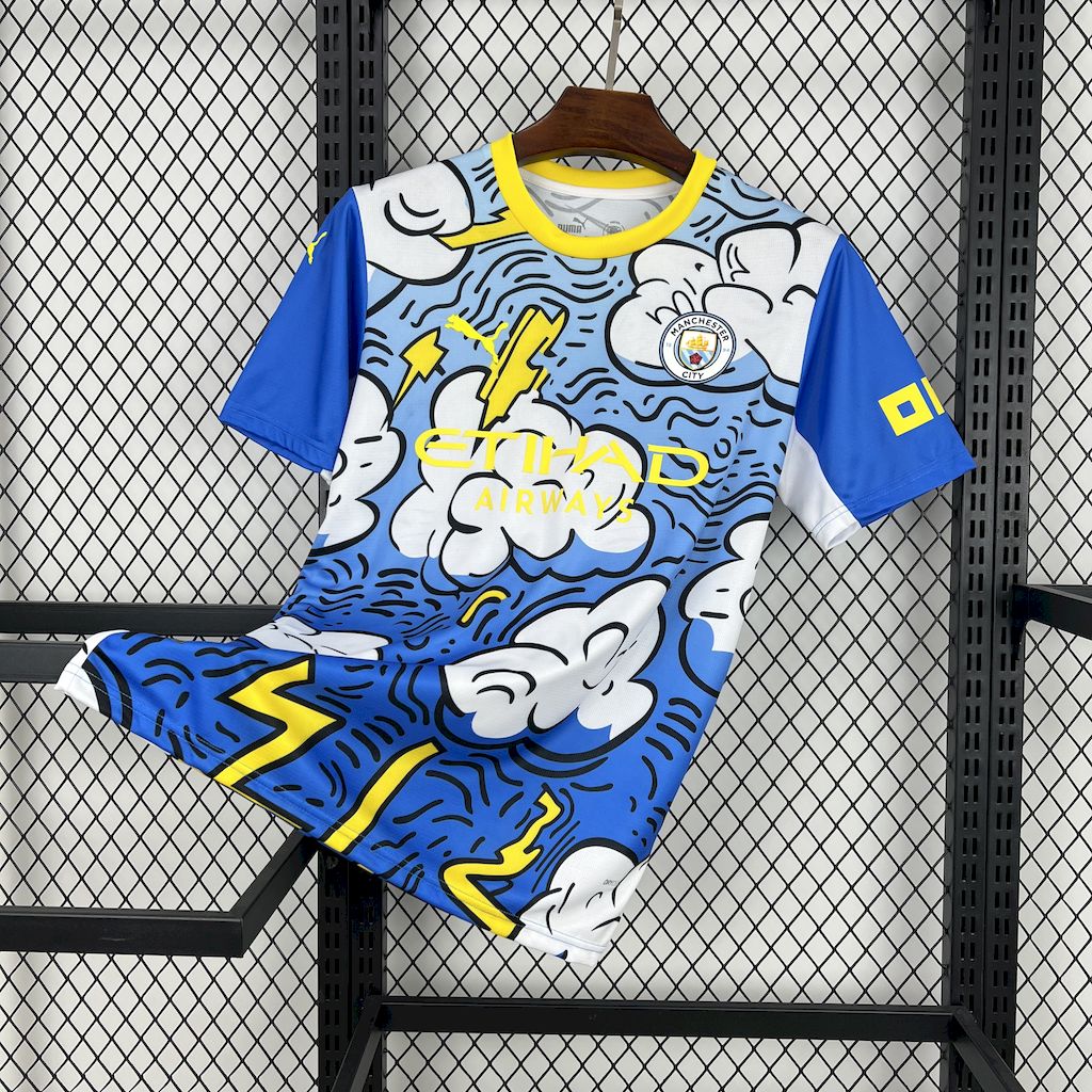 Manchester City 24-25 Blue Fan-designed Special Edition Jersey - Fans Version - ManixJersey