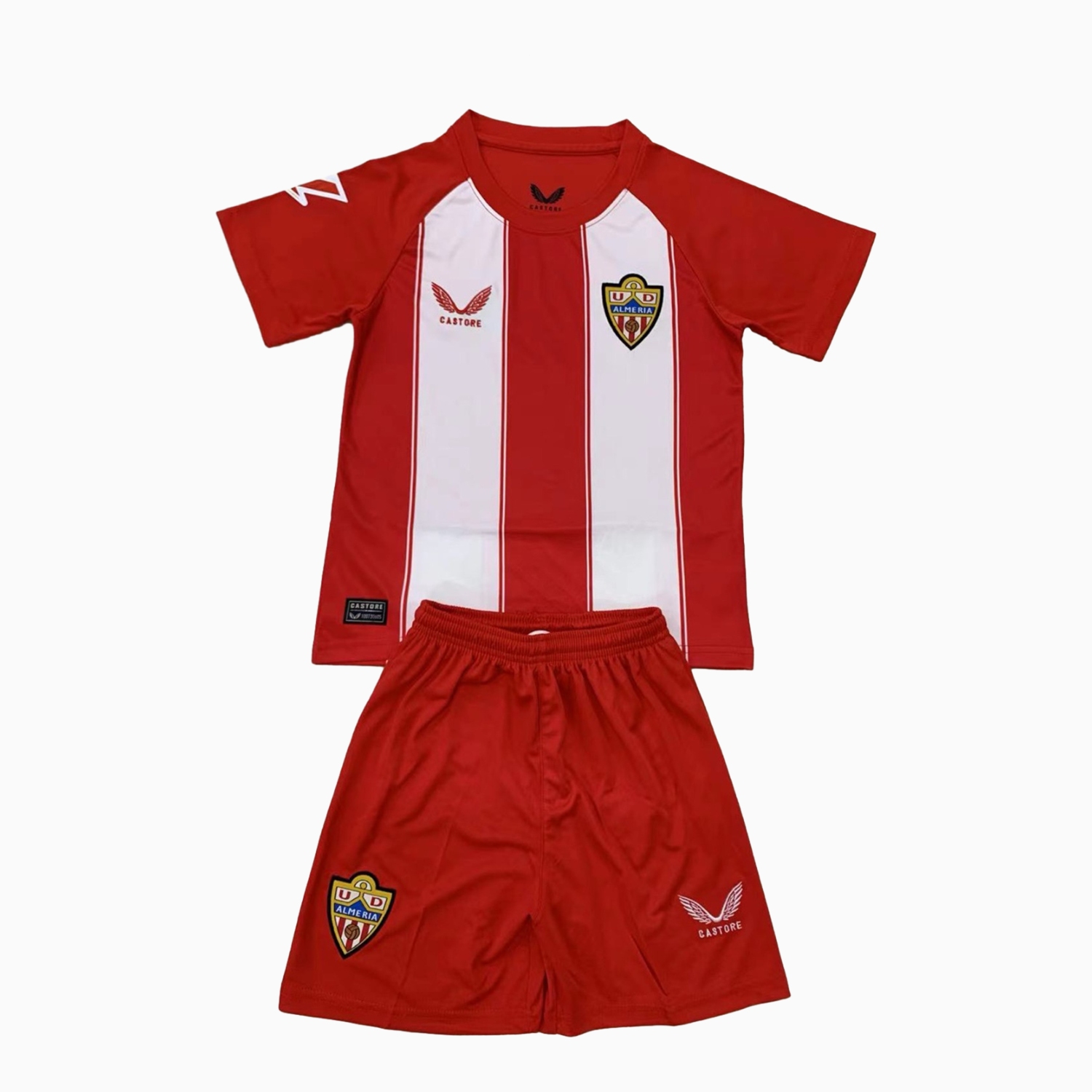 U.D. Almería 24-25 Home Men's Adult Jersey Set - Fans Version - ManixJersey