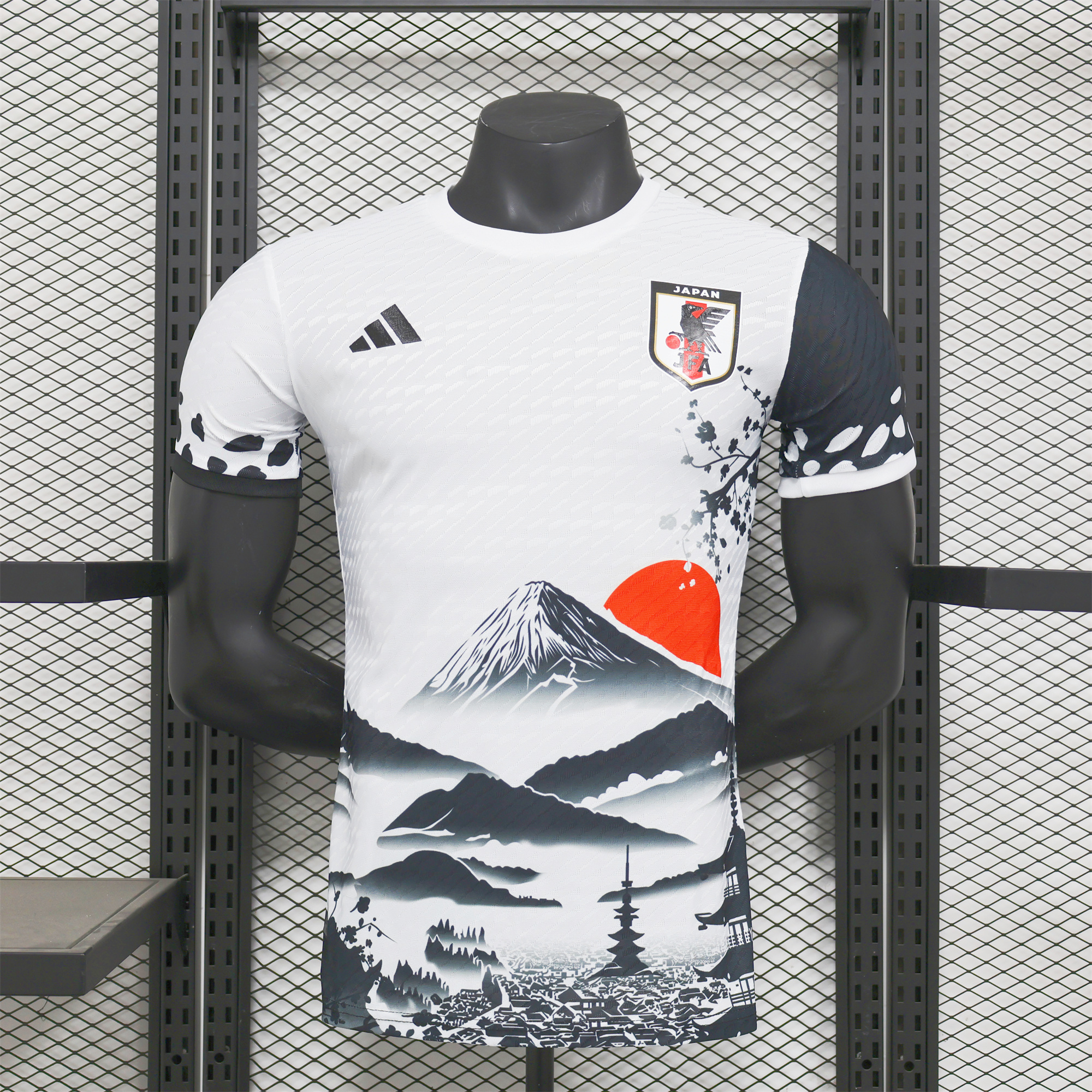 Japan 2024 Fuji Mountain Scenery Special Edition White Jersey - Player Version - ManixJersey