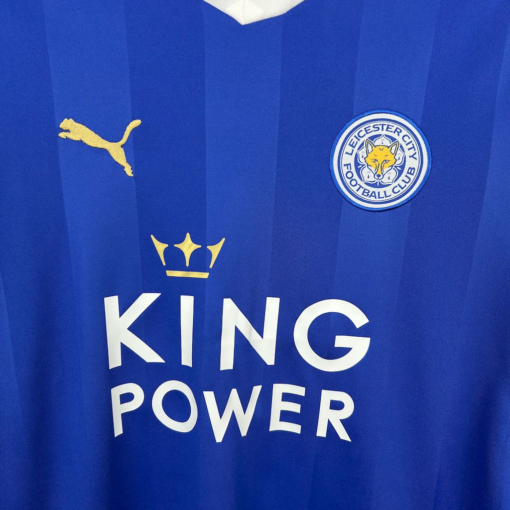 Retro Leicester City 2015-16 Home Jersey - ManixJersey