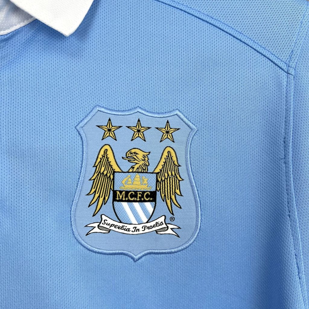 Retro Manchester City 2015-16 Home Jersey - ManixJersey