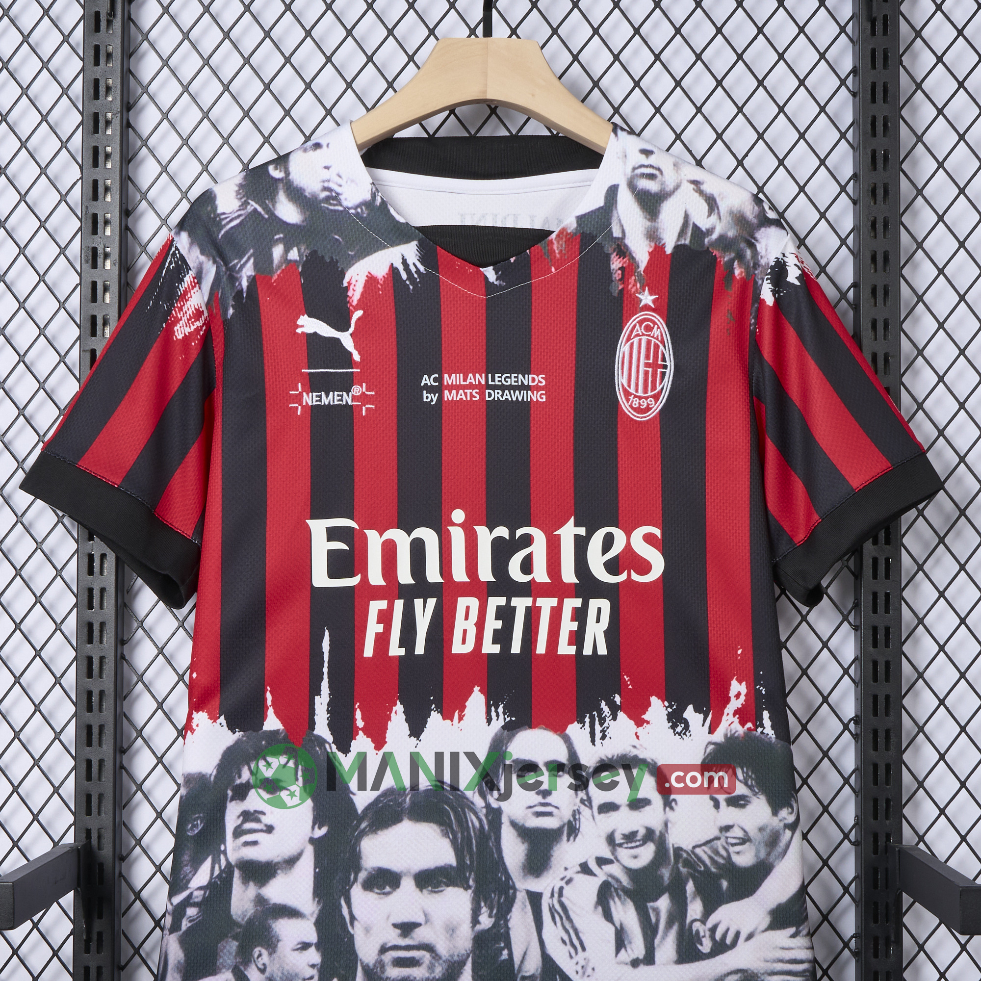 Retro AC Milan 22-23 Legendary Stars Special Edition Jersey - Fans Version - ManixJersey