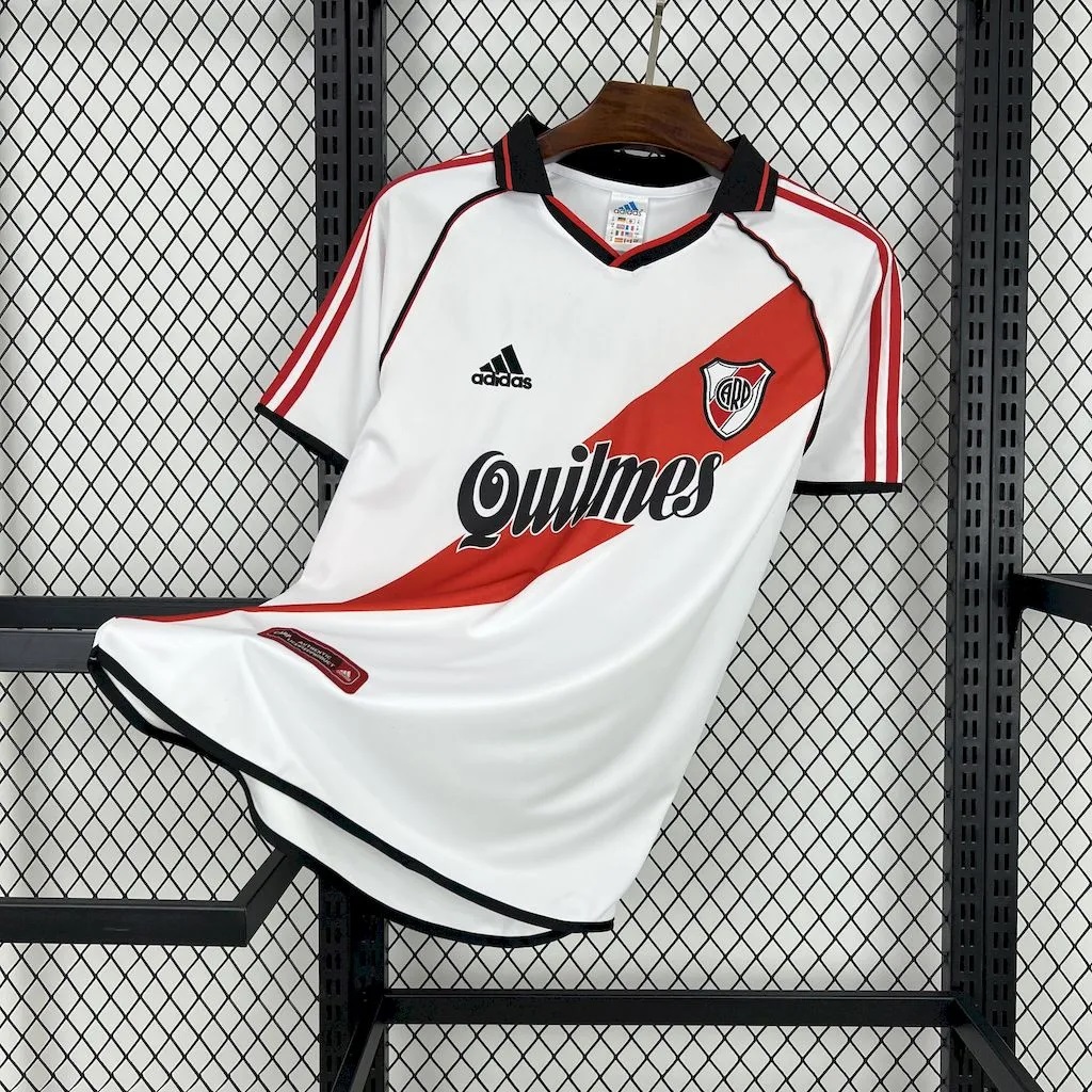 Retro River Plate 2000-01 Home Jersey - ManixJersey