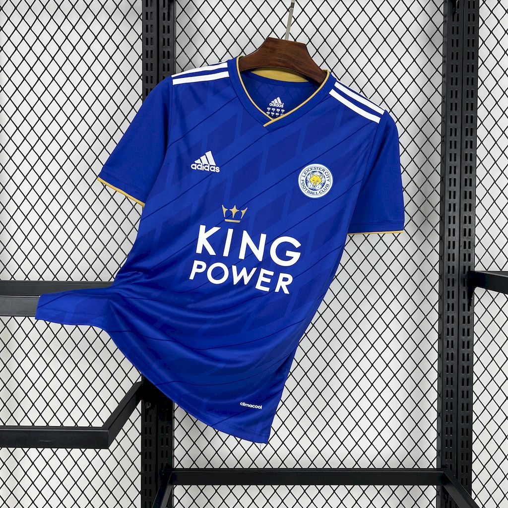 Retro Leicester City 2018-19 Home Jersey - ManixJersey