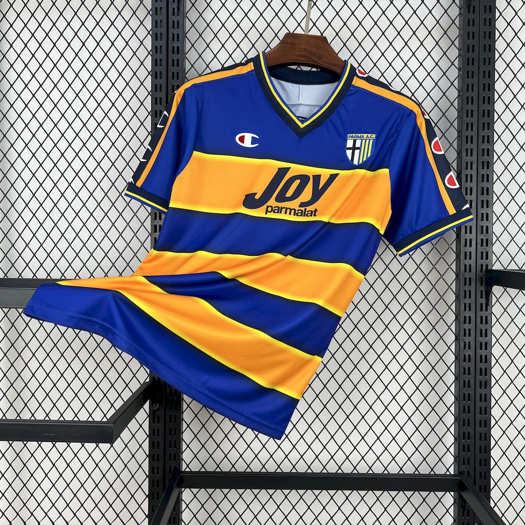 Retro Parma 2001-02 Home Jersey - Fans Version - ManixJersey