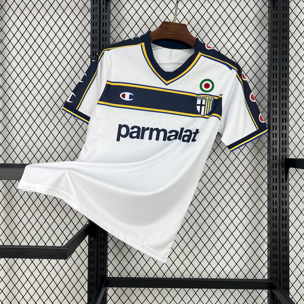 Retro Parma 2002-03 Away Jersey - Fans Version - ManixJersey
