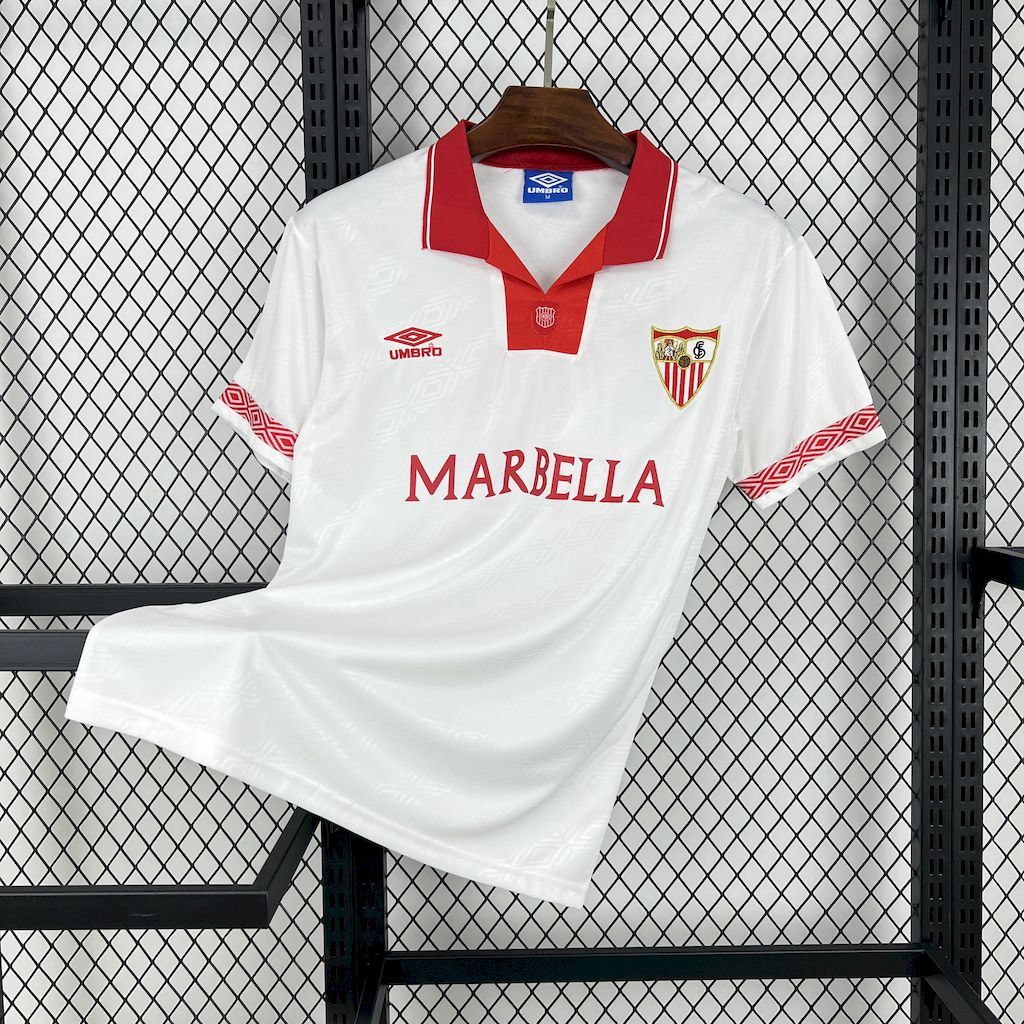 Retro Sevilla FC 1994-96 Home Jersey - ManixJersey