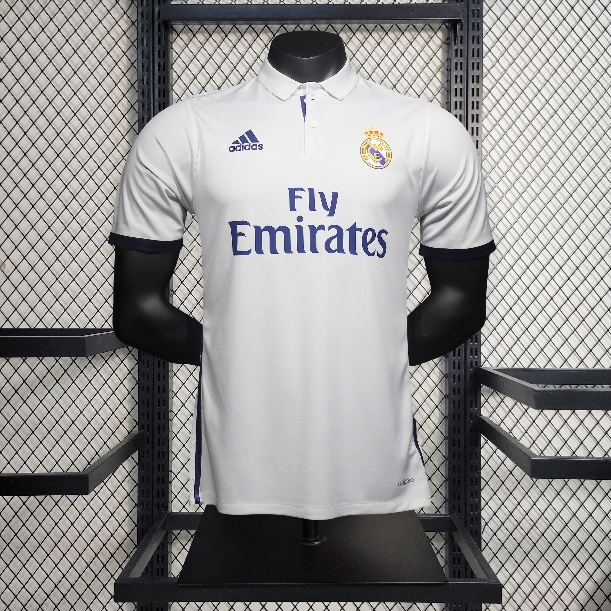 Retro Real Madrid 16-17 Home Jersey - Player Version - ManixJersey