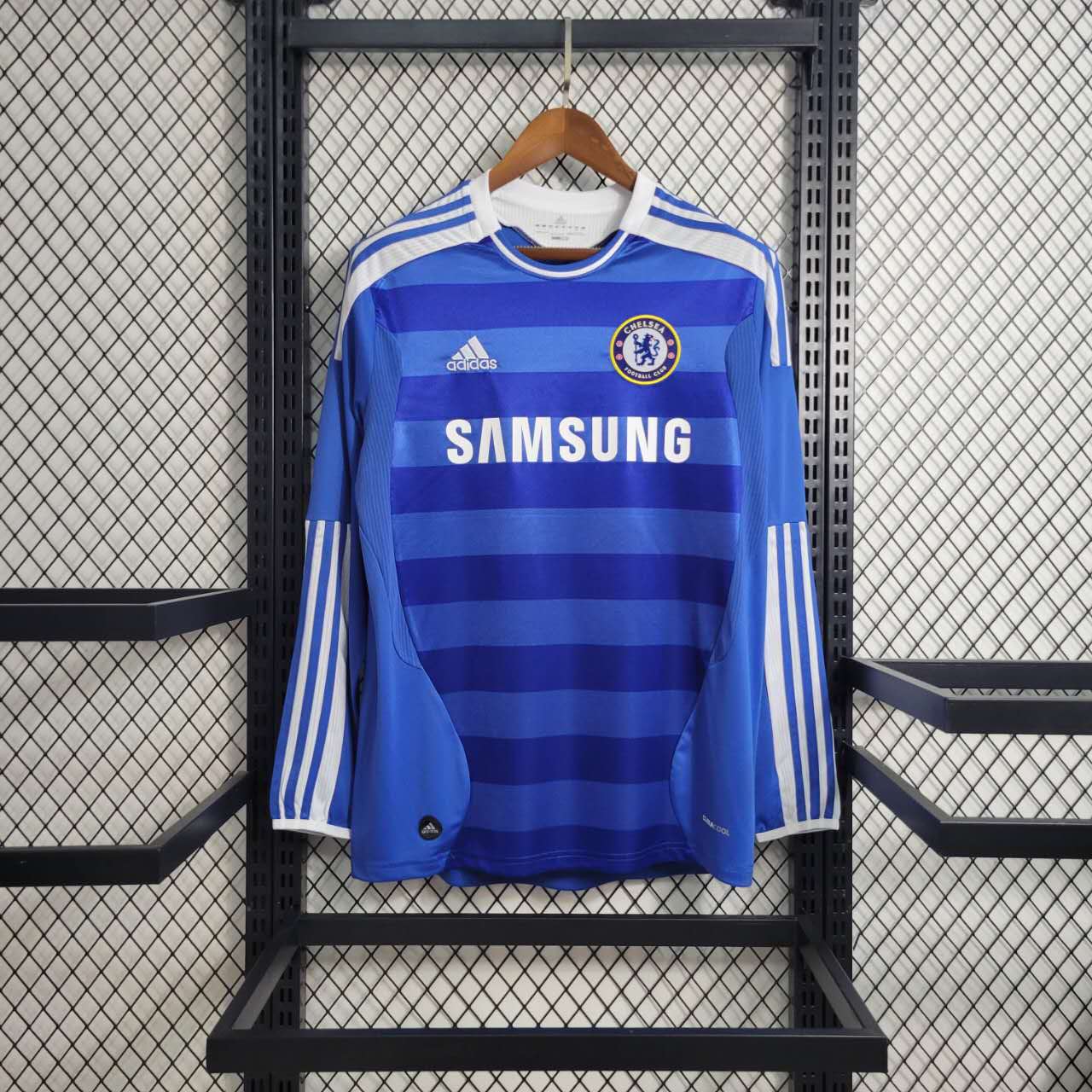 Retro C.H.E.L.S.E.A 2011-12 Home Long Sleeve Jersey - ManixJersey