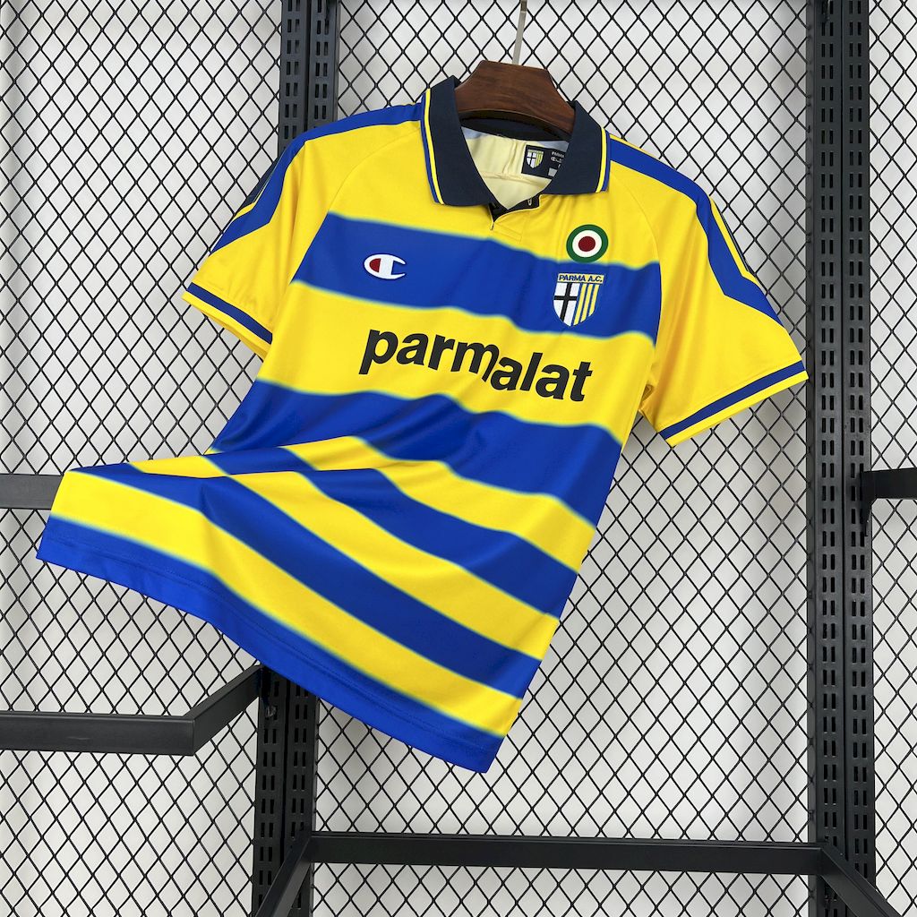Retro Parma 1999-00 Home Jersey - Fans Version - ManixJersey