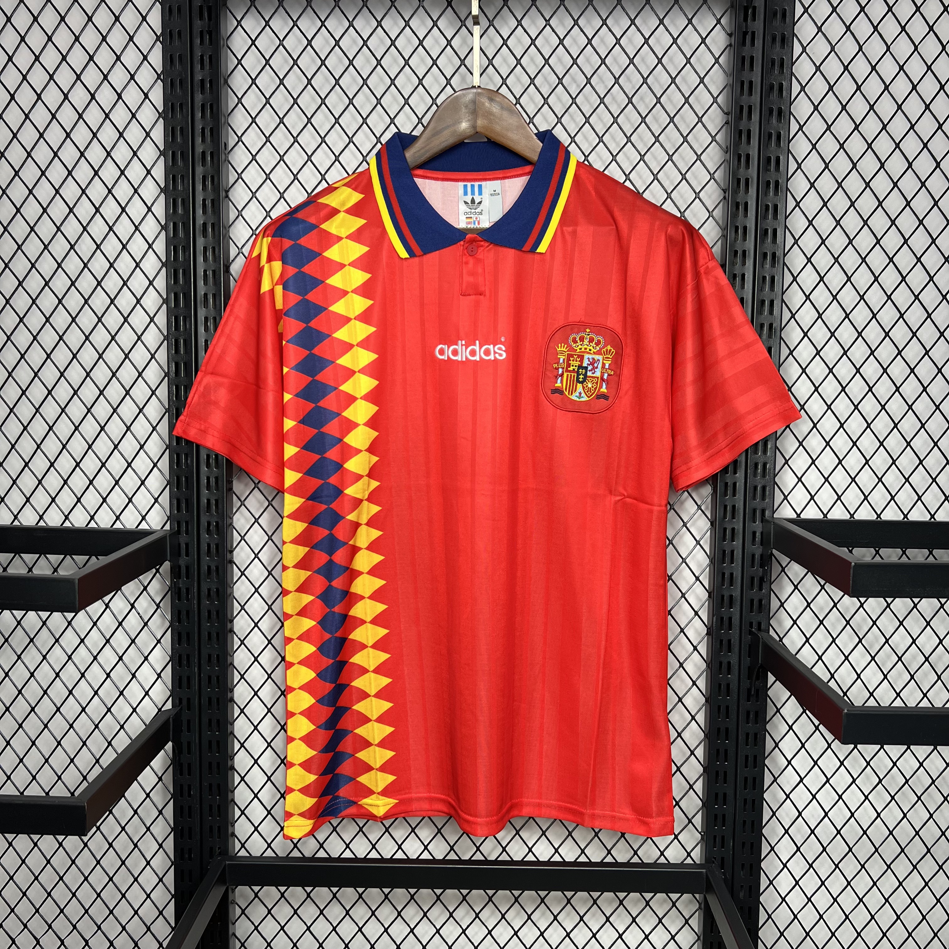 Retro Spain 1994 Home Stadium Jersey - ManixJersey
