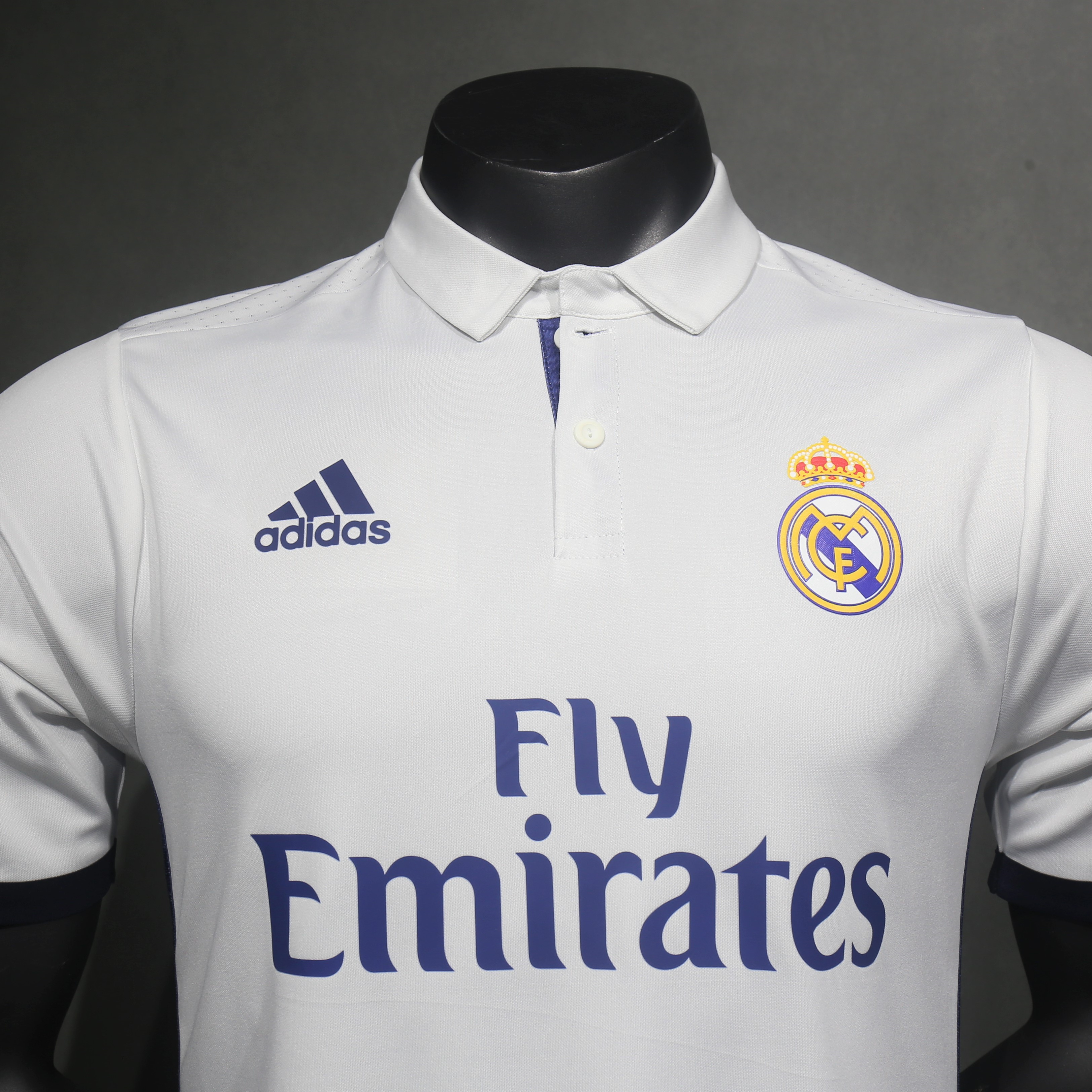 Retro Real Madrid 16-17 Home Jersey - Player Version - ManixJersey