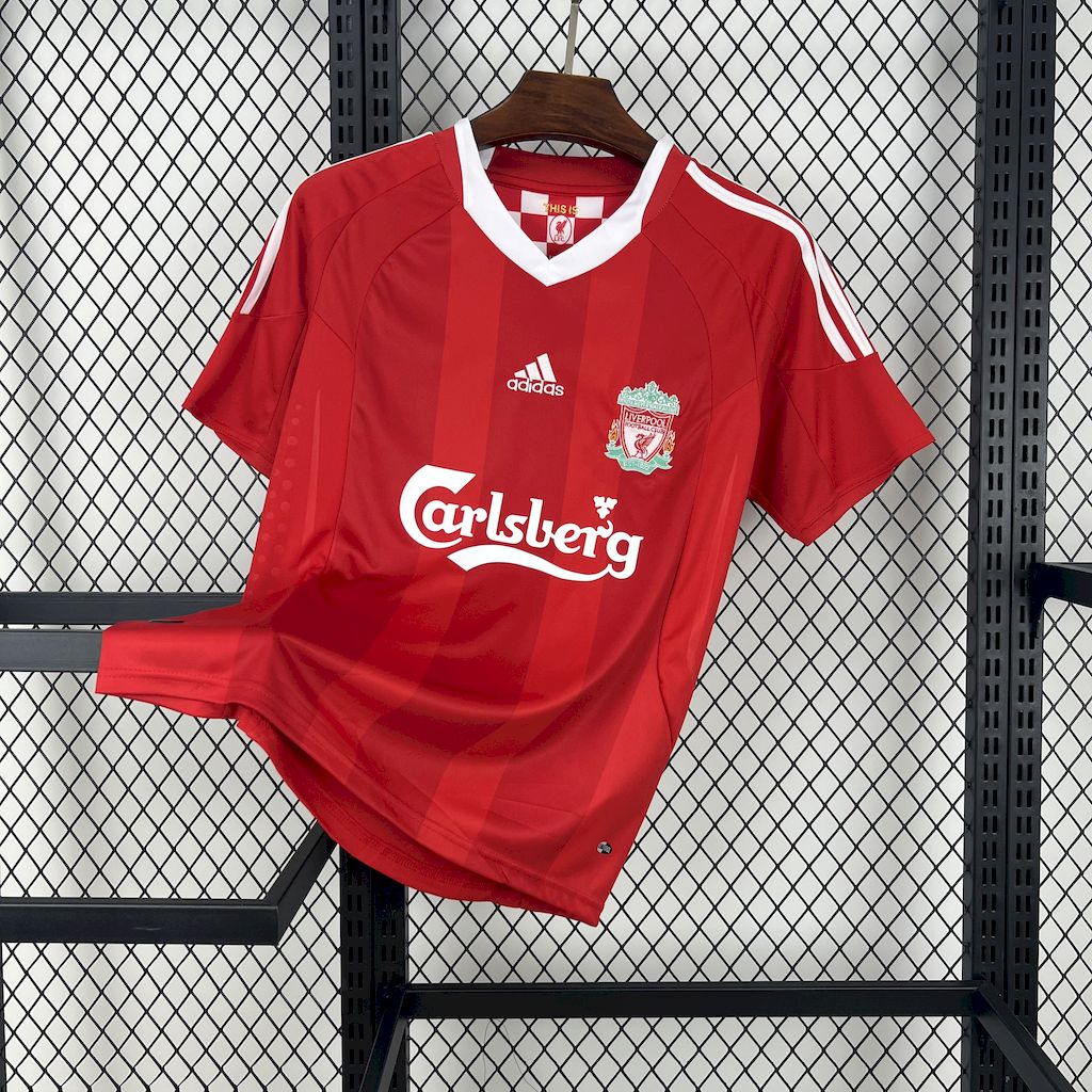 Retro Liver.pool 2008-10 Home Jersey - ManixJersey