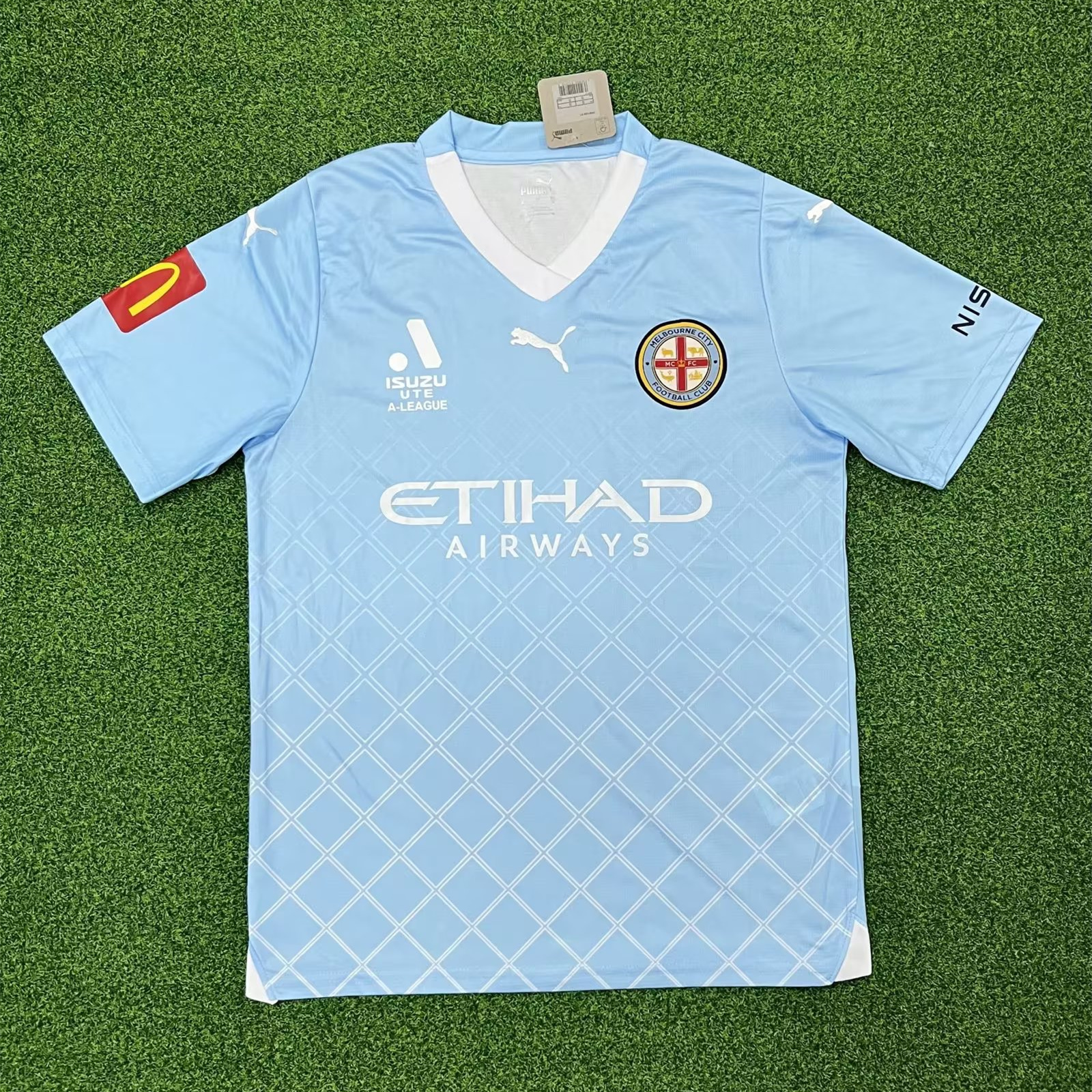 Melbourne City 23-24 Home Stadium Jersey - Fans Version - ManixJersey