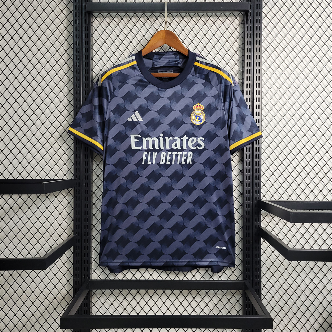 Real Madrid 23/24 Away Blue Jersey - Fans Version - ManixJersey